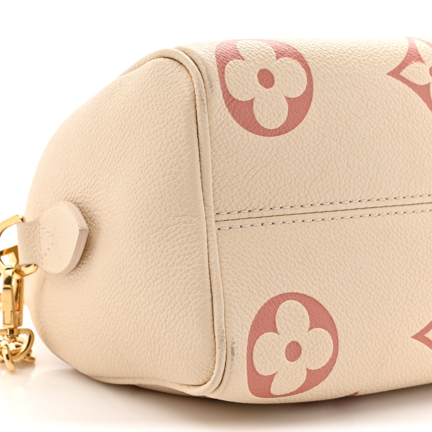Empreinte Monogram Giant Speedy Bandouliere 20 Creme Rose Trianon