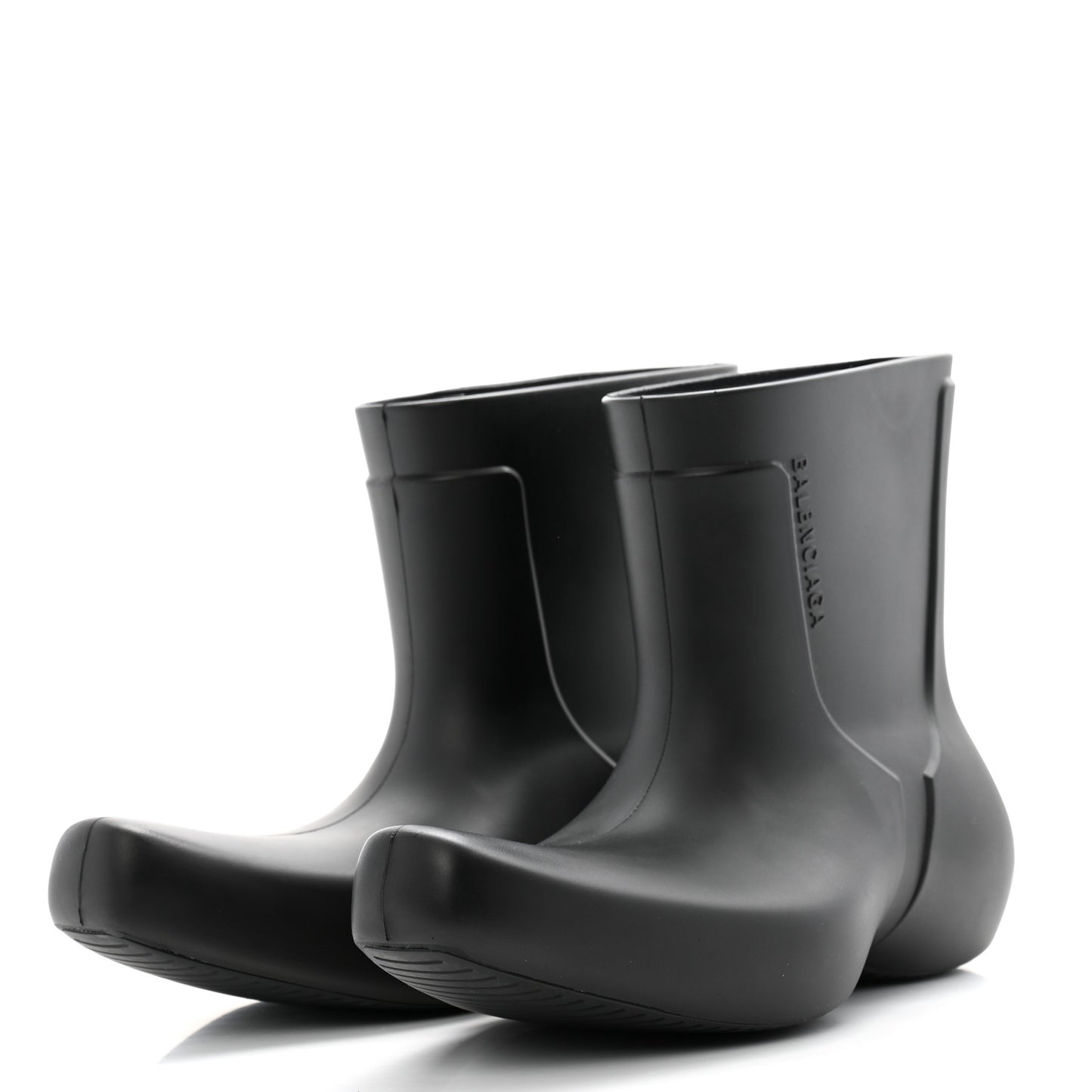 Rubber Excavator Mens Bootie 41 Black
