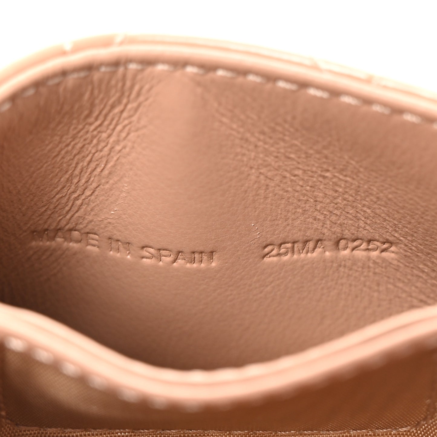 Patent Cannage Lady Dior 5-Gusset Card Holder Rose De Vents