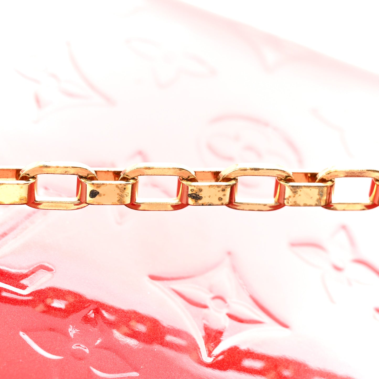 Vernis Monogram Ana Pomme D'Amour Clutch