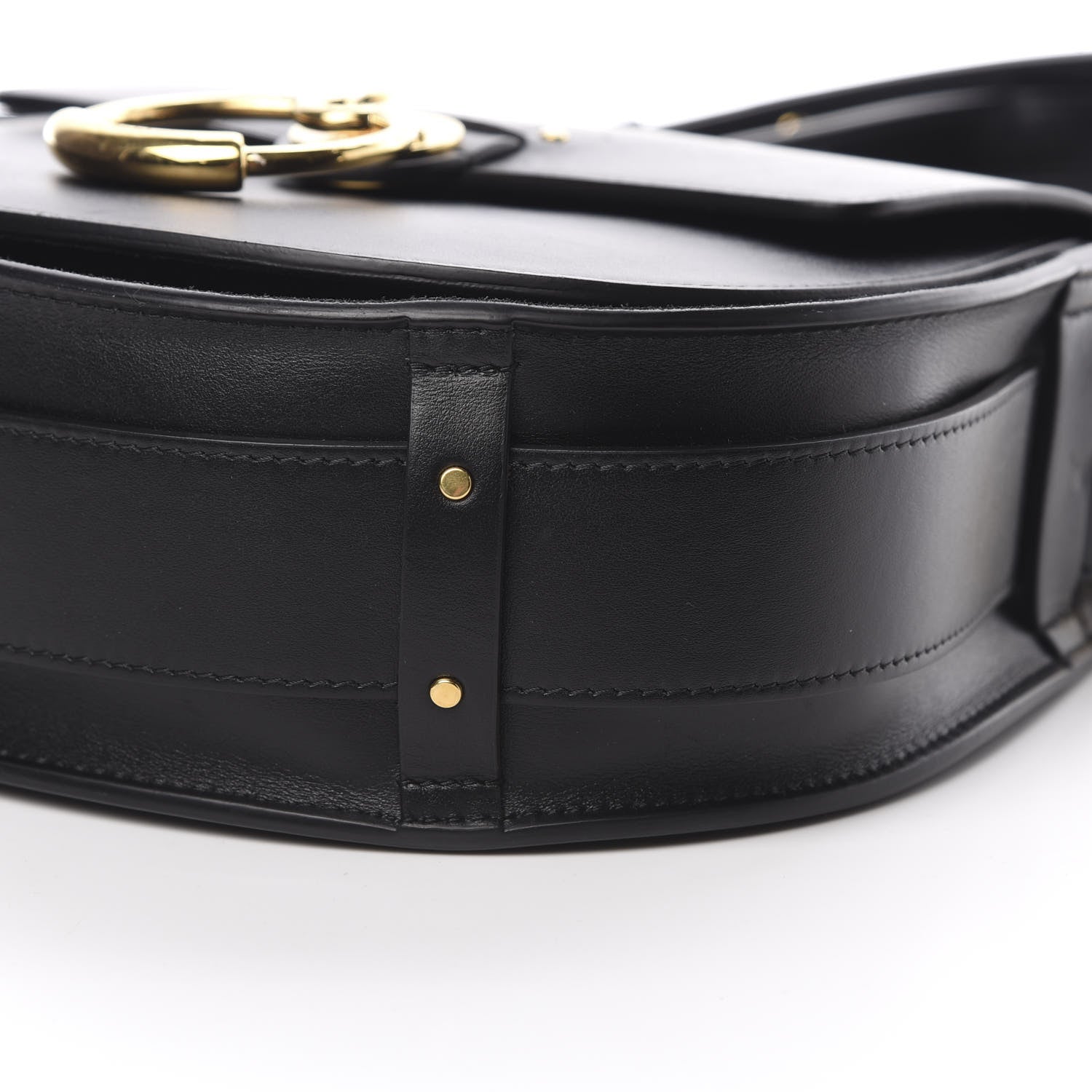 Chloe Grained Calfskin Large Tess Bag Black 11 of 18