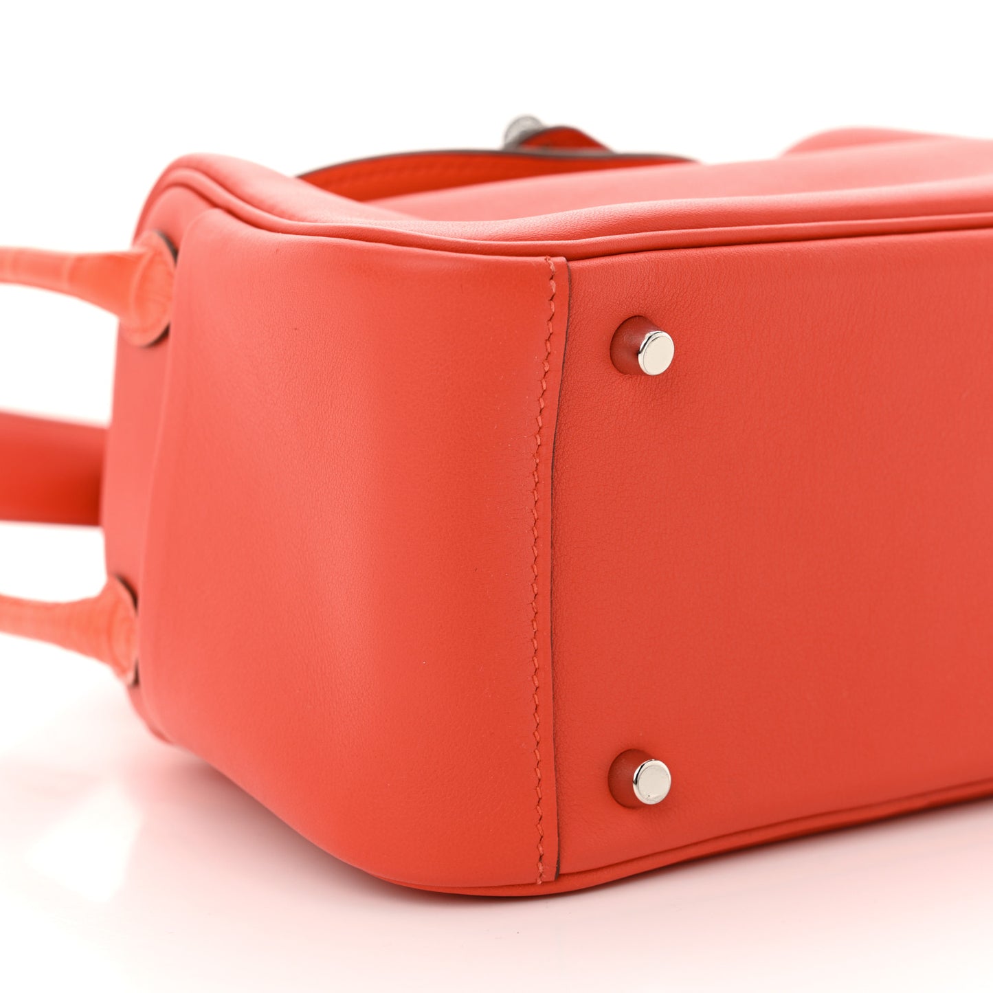 Matte Alligator Swift Verso Mini Touch Lindy 20 Capucine Orange Poppy