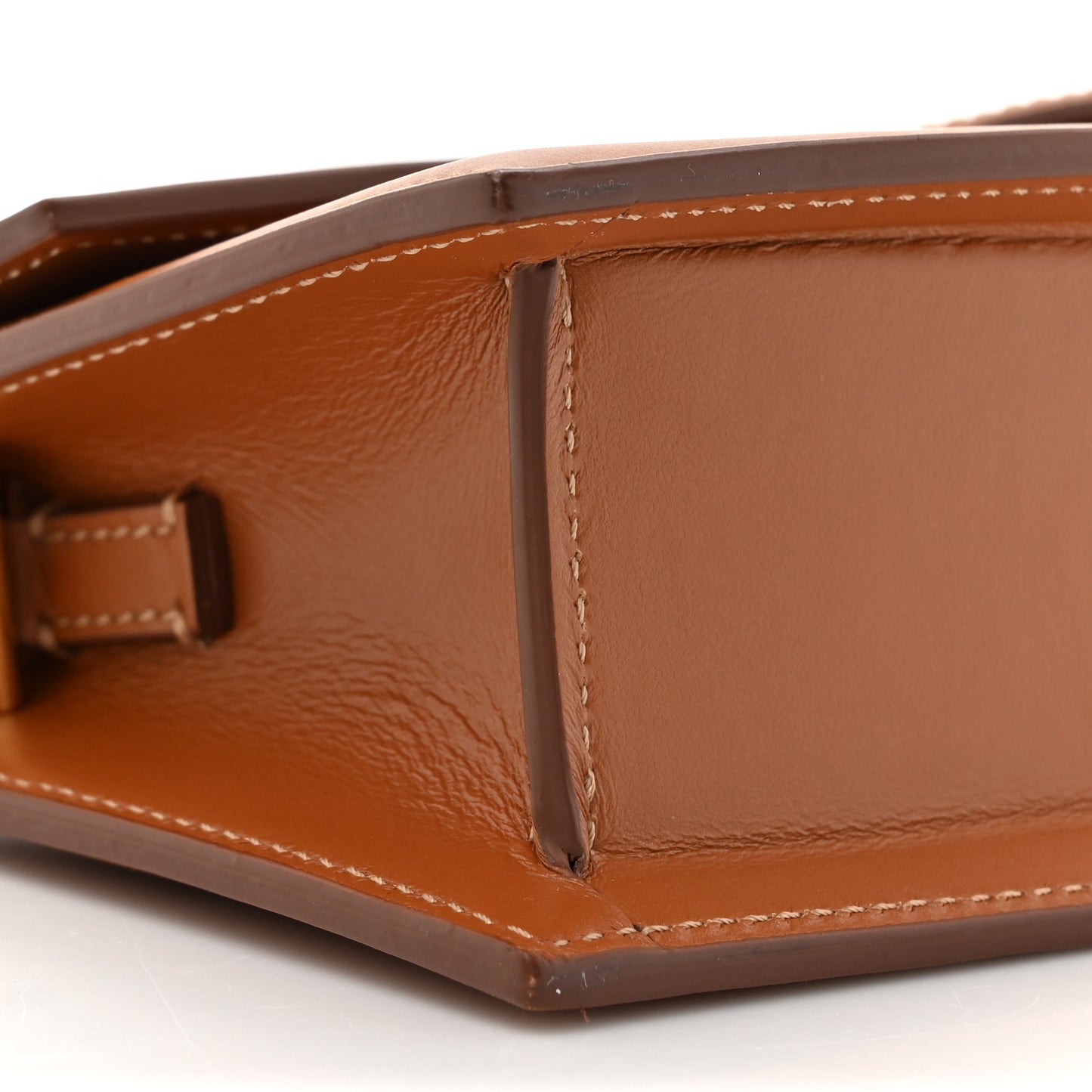 Smooth Calfskin Le Bambino Long Light Brown