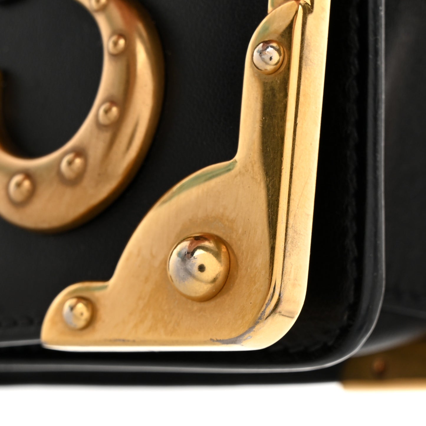 City Calf Saffiano Cahier Astrology Bag Black