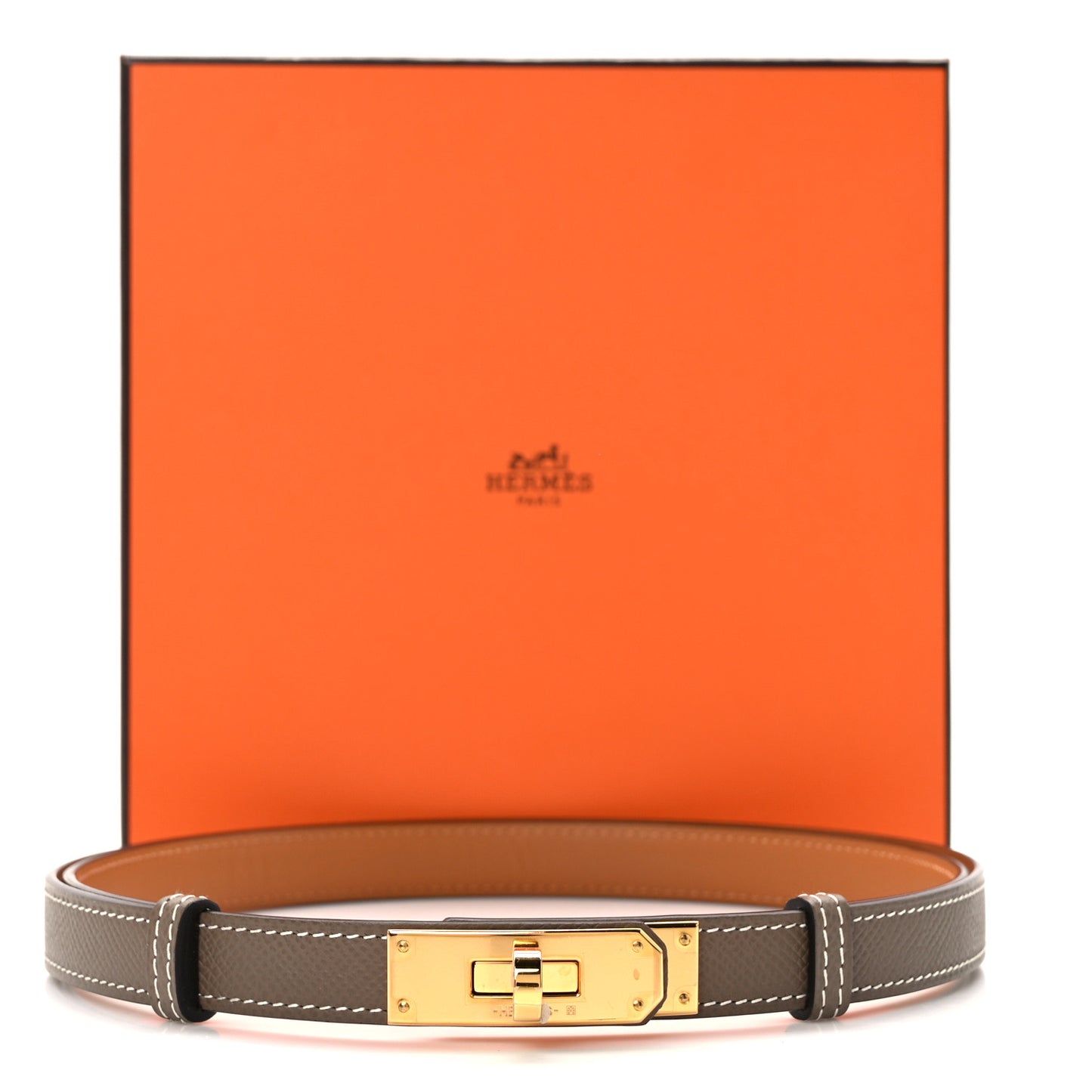 Epsom Kelly Belt Etoupe