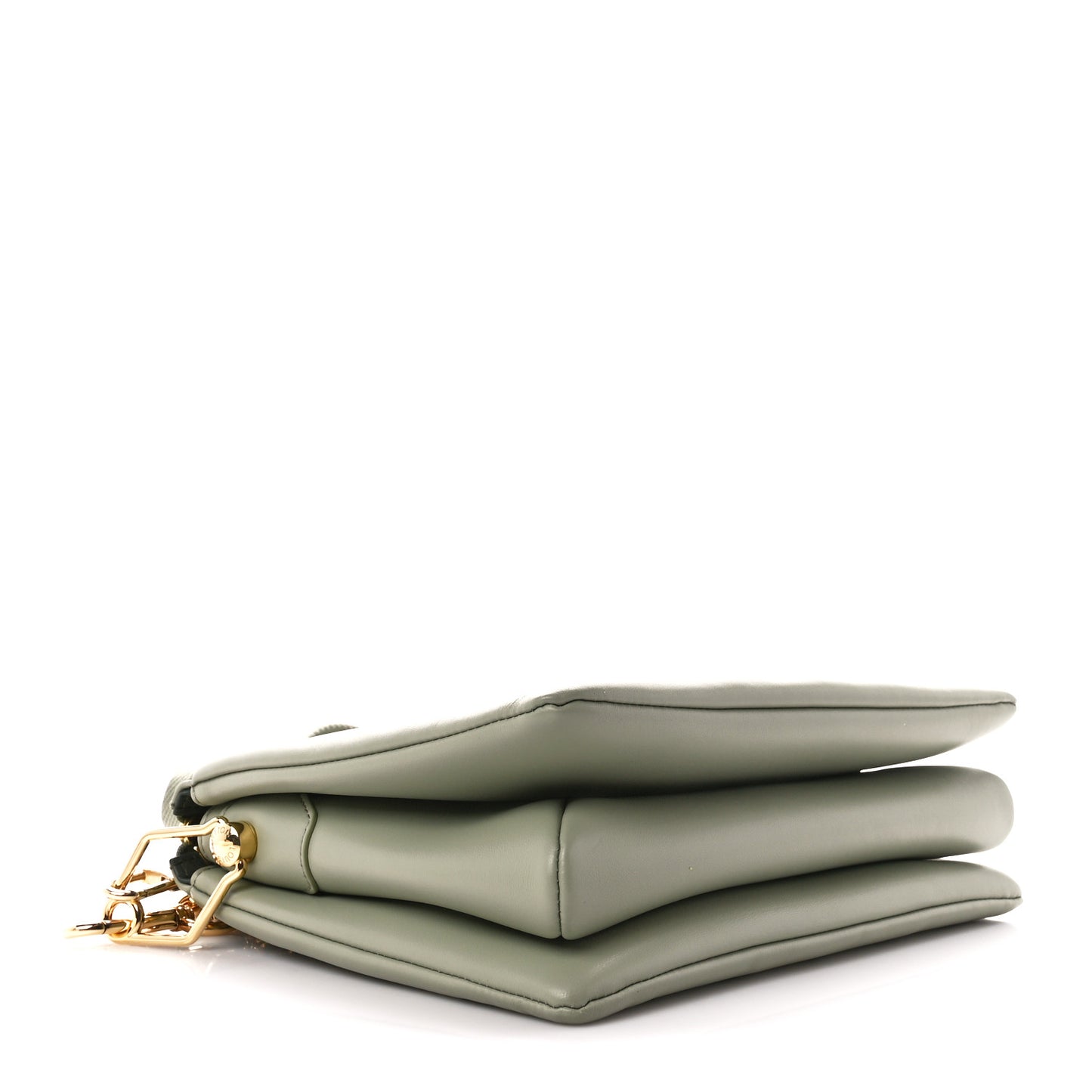 Lambskin Embossed Monogram Coussin PM Degrade Sage Green