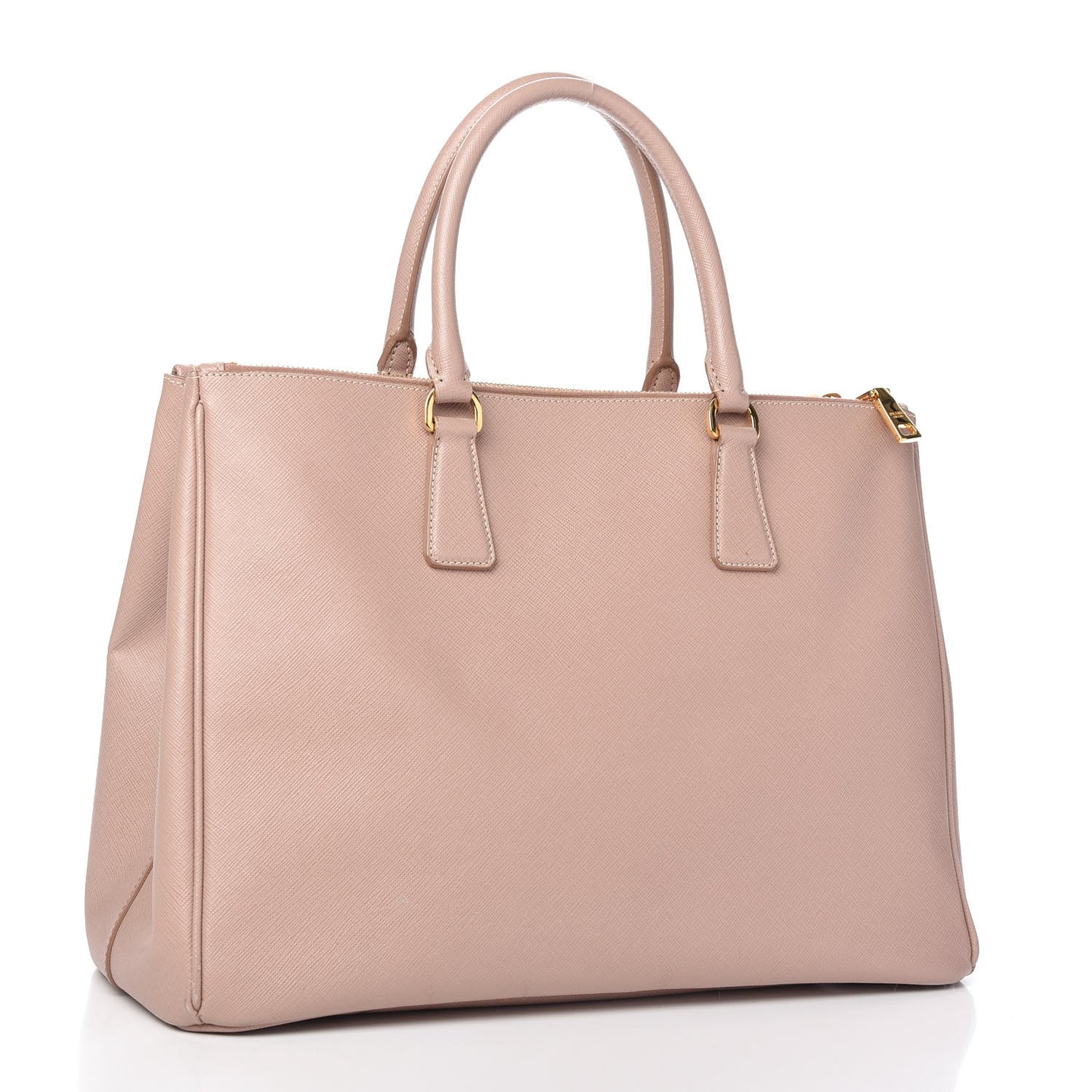 Saffiano Lux Medium Tote Cammeo