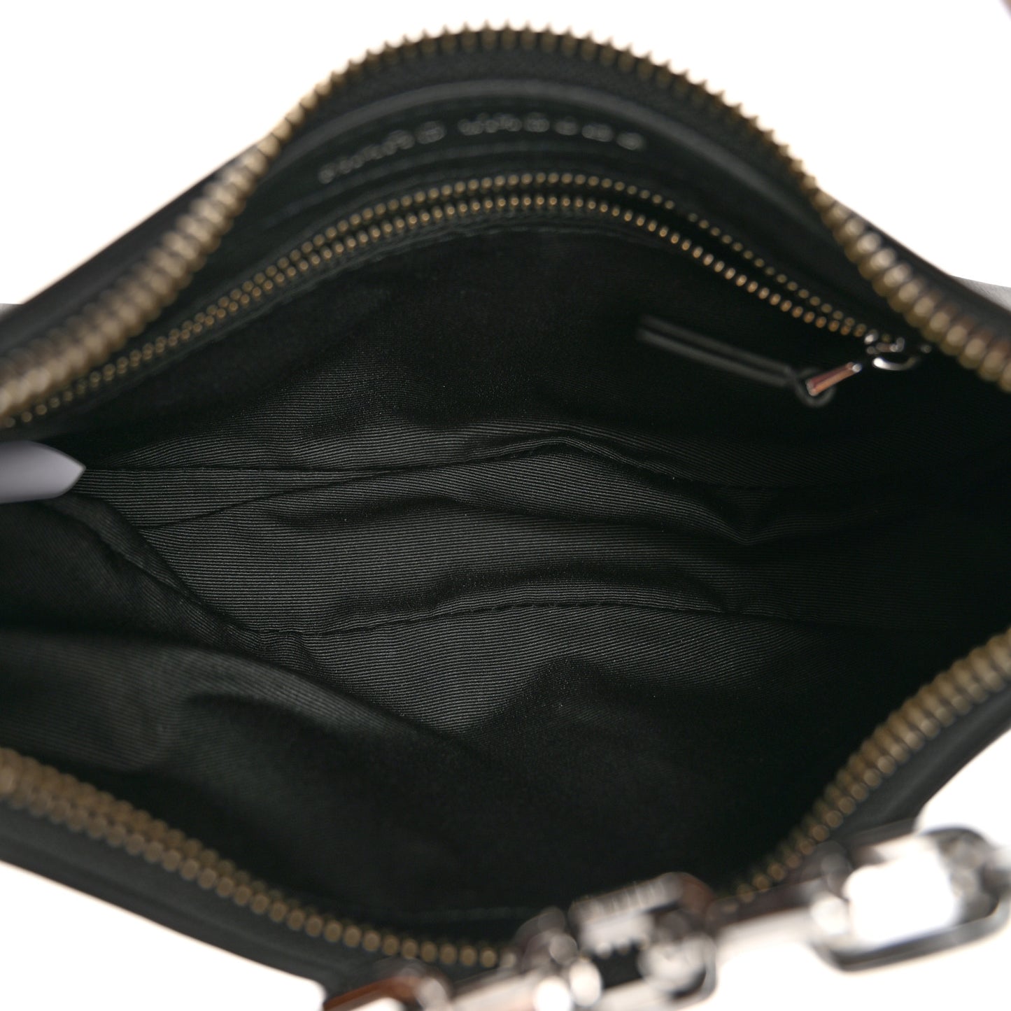 Calfskin The Curve Bag Black