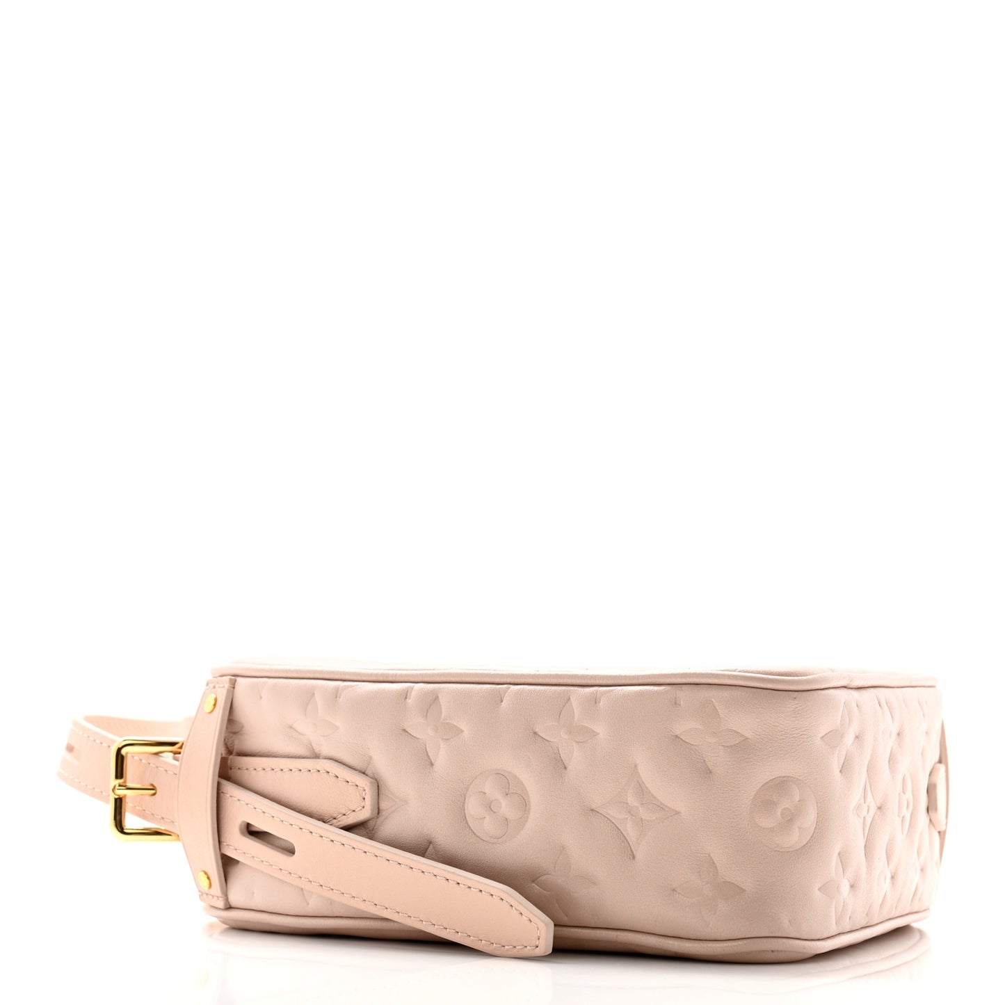 Lambskin Embossed Monogram Fall In Love Sac Coeur Light Pink