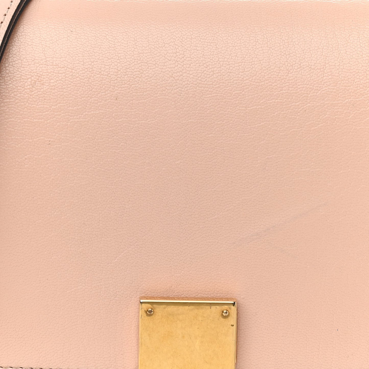 Shiny Goatskin Medium Classic Box Flap Bag Blush