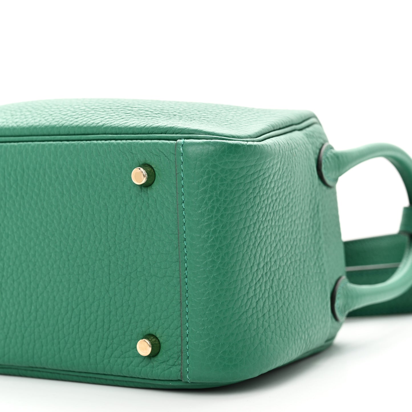 Taurillon Clemence Mini Lindy 20 Vert Vertigo