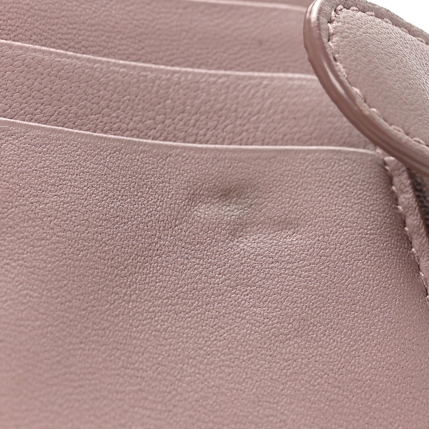 Nappa Intrecciato French Flap Wallet Mallow