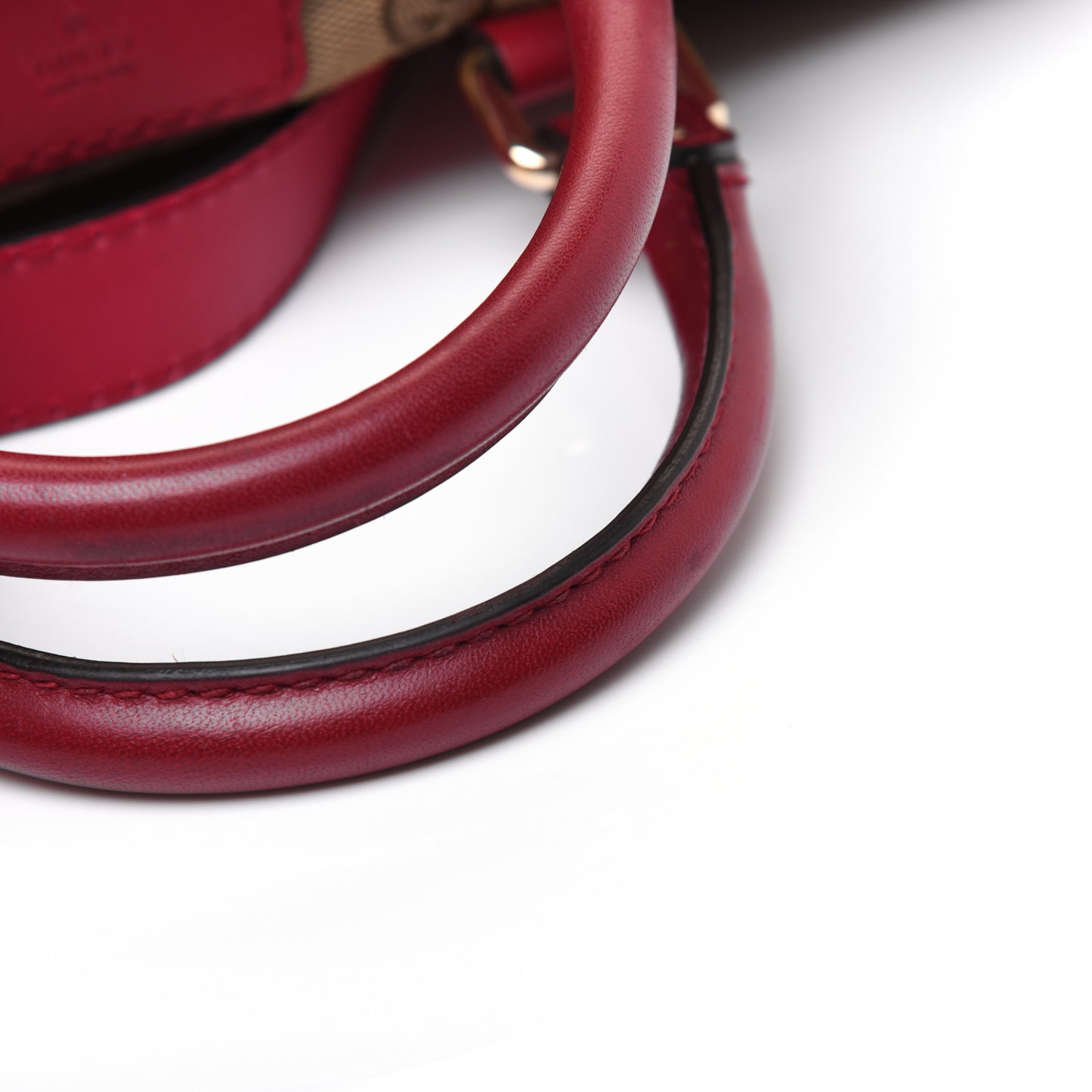 Monogram Medium Joy Boston Hibiscus Red