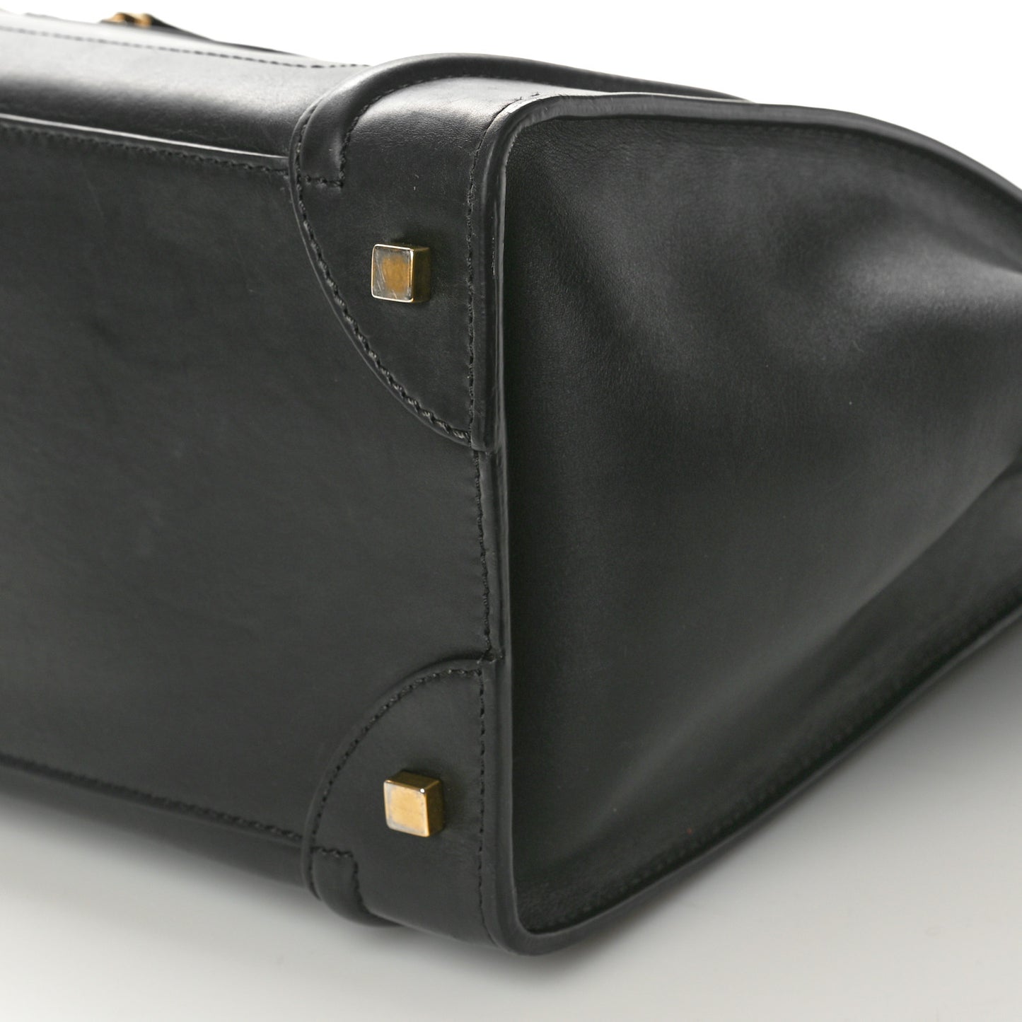 Smooth Calfskin Mini Luggage Black