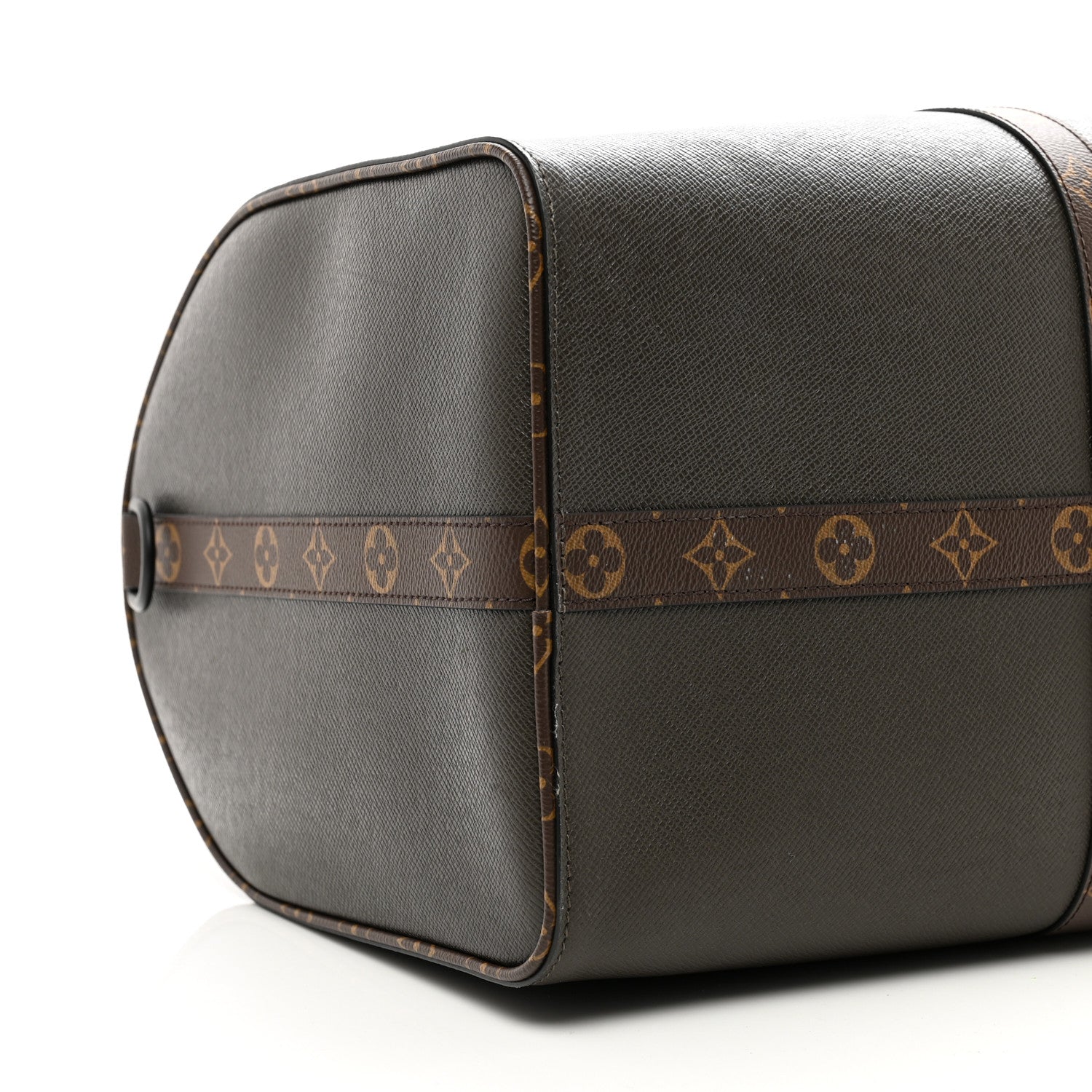 Louis Vuitton Taiga Monogram Keepall Bandouliere 50 Khaki 7 of 8