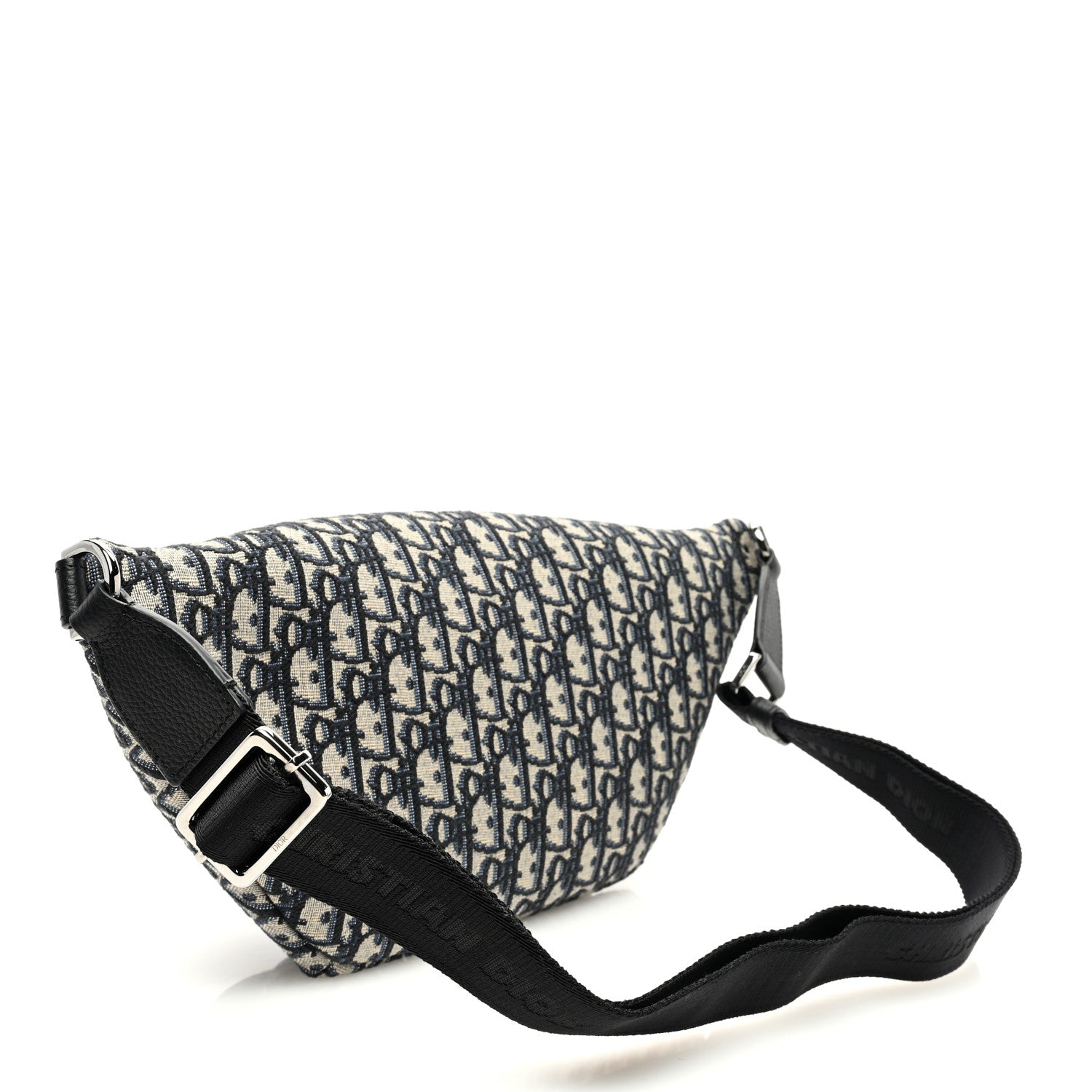 Christian Dior Oblique Dior 8 Belt Bag Beige Black 3 of 9