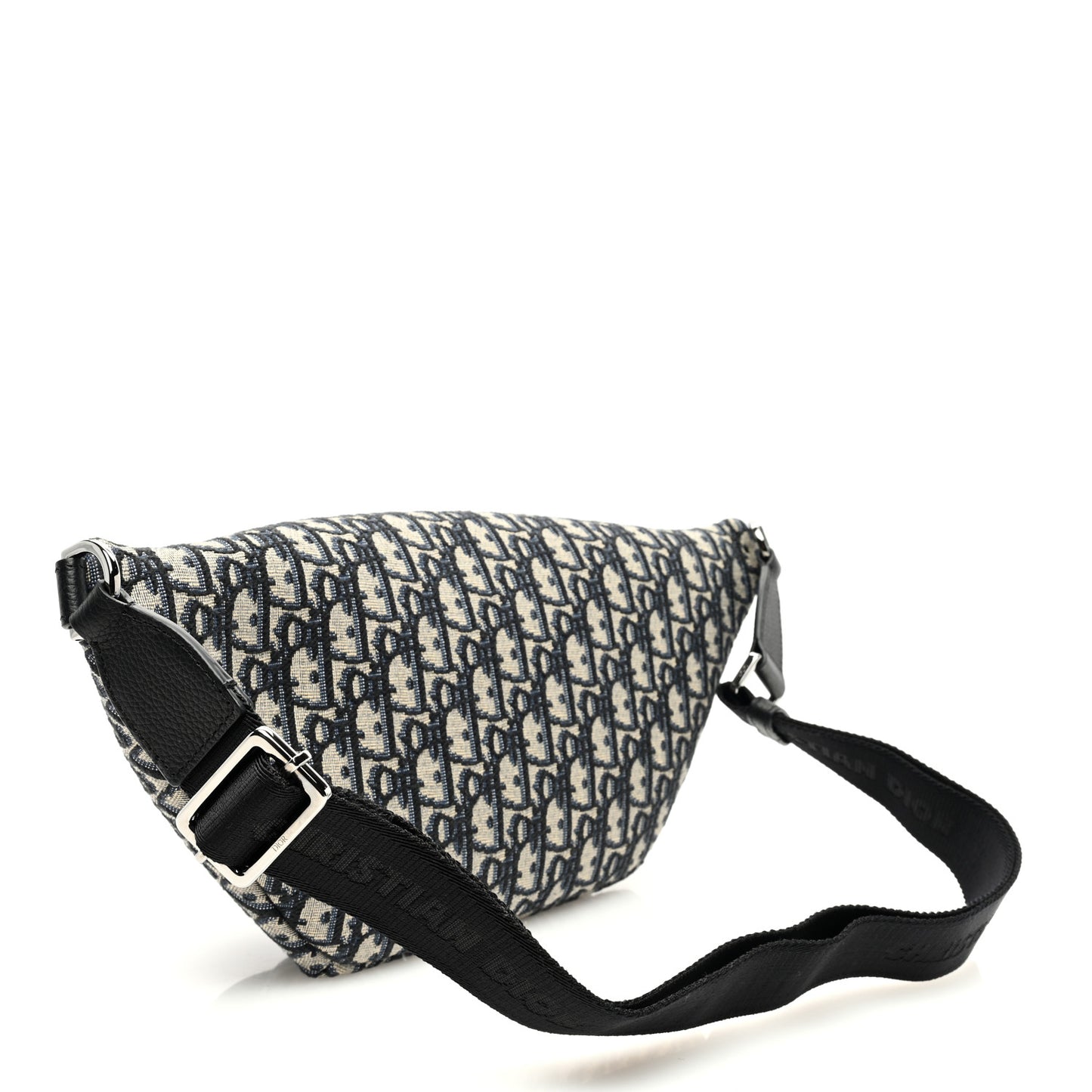 Oblique Dior 8 Belt Bag Beige Black