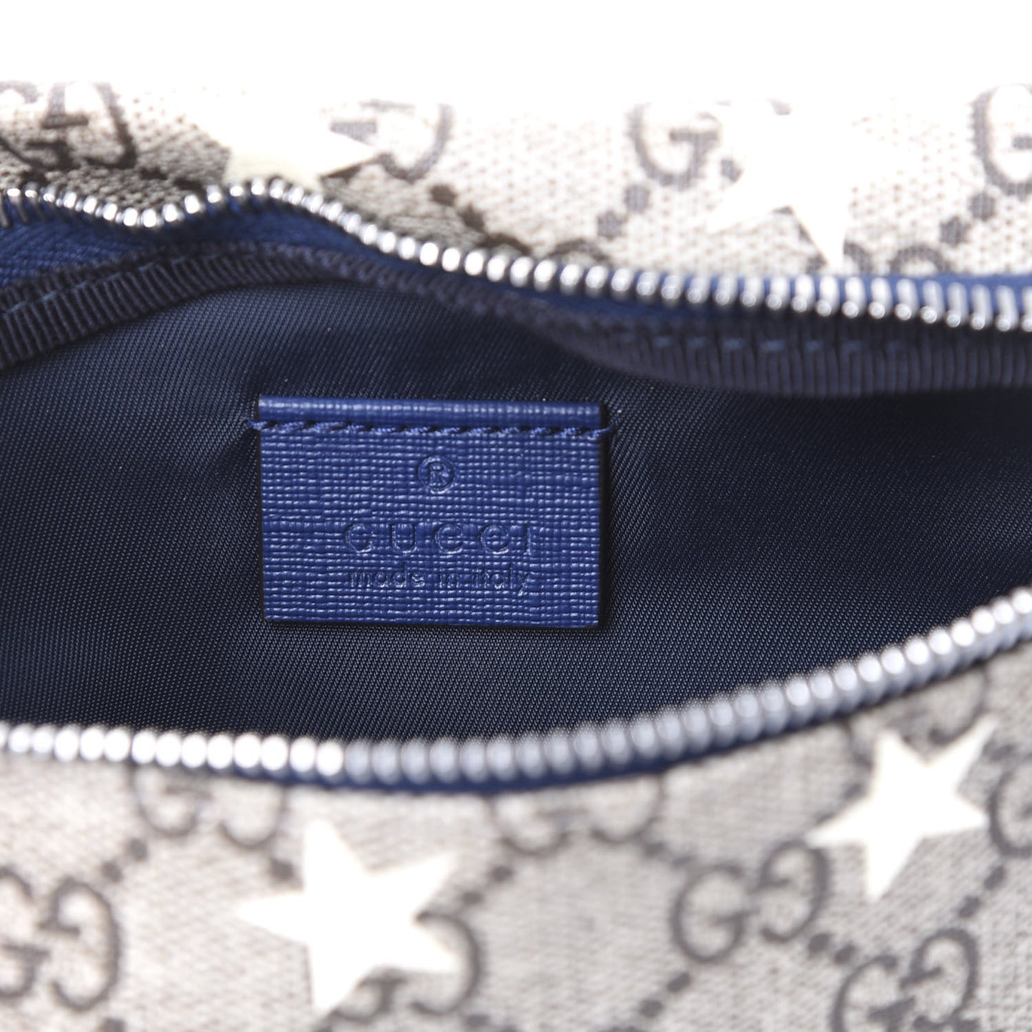GG Supreme Monogram Stars Childrens Belt Bag