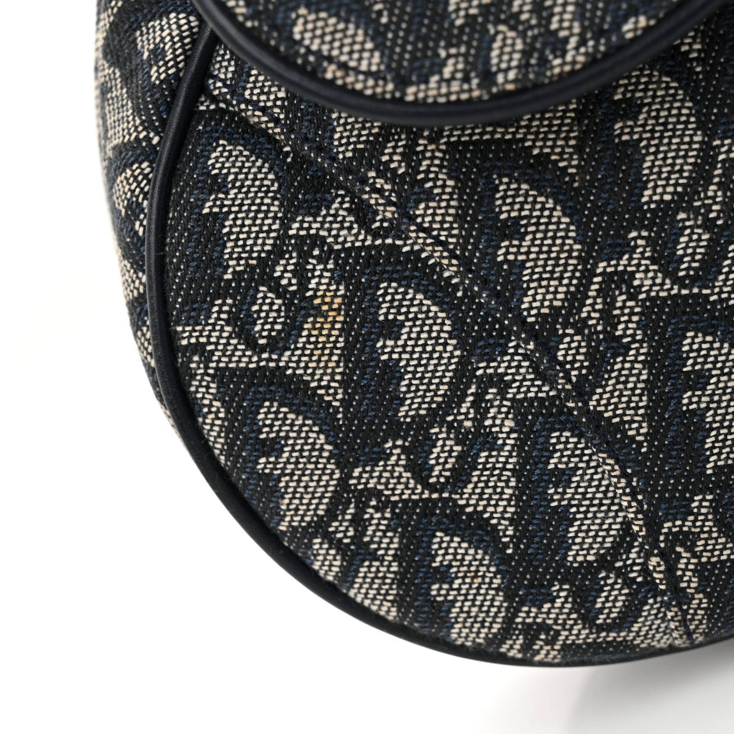 Monogram Saddle Bag Blue