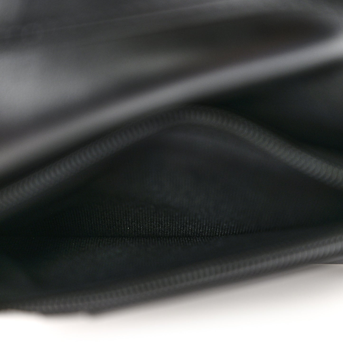 Grained Calfskin Quilted passport Holder Wallet So Black
