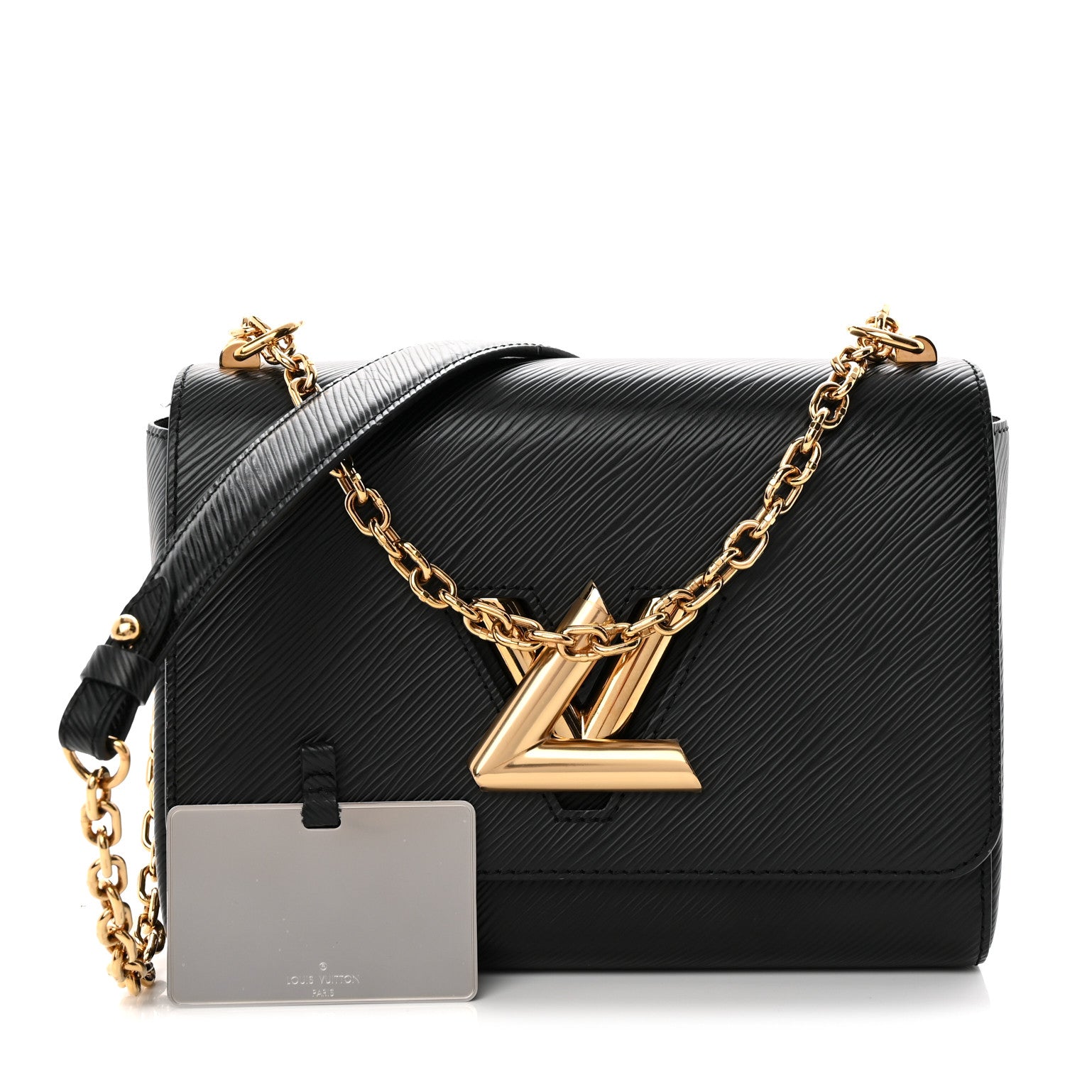 Louis Vuitton Epi Twist Shoulder Bag MM Black 1880829 – FASHIONPHILE