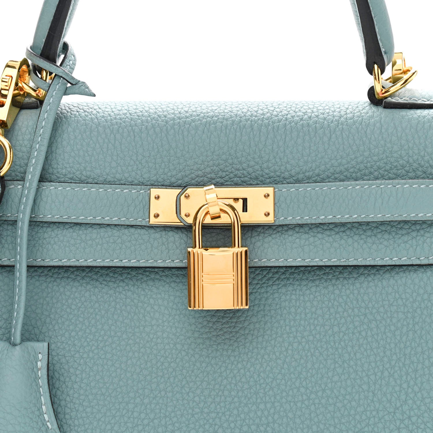 Hermes Togo Kelly Retourne 25 Ciel 8 of 13
