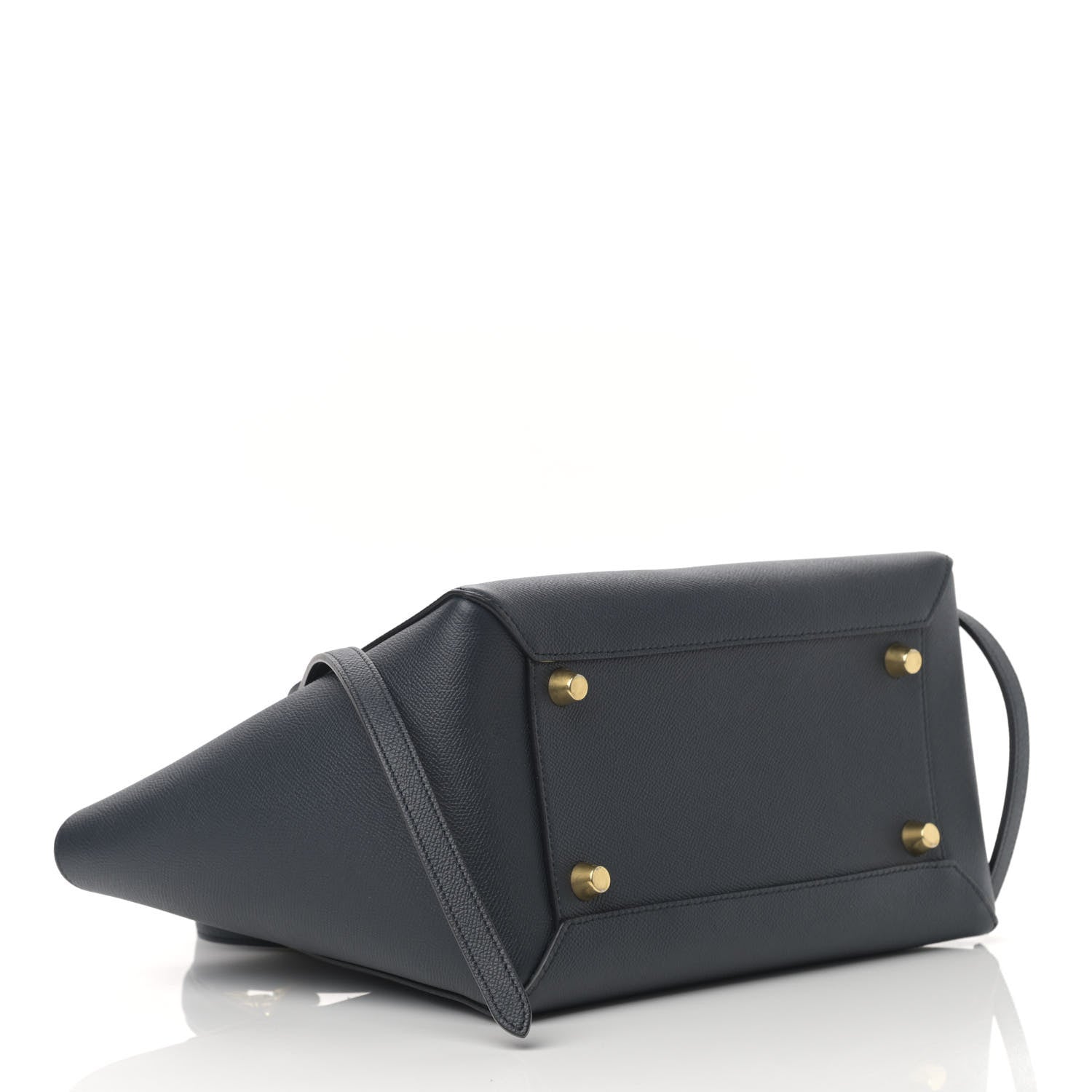 Celine Grained Calfskin Mini Belt Bag Grey 3 of 17