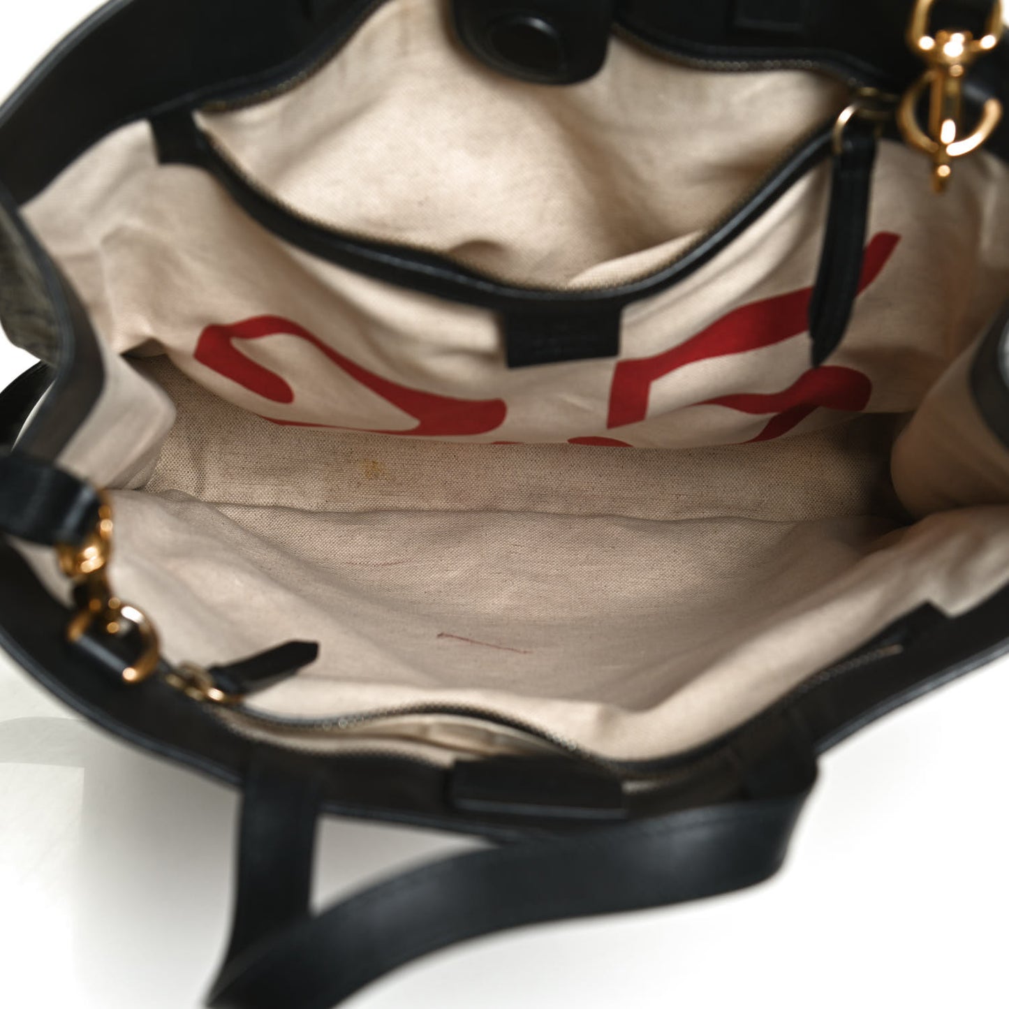GG Supreme Monogram Blind for Love Vertical Tote