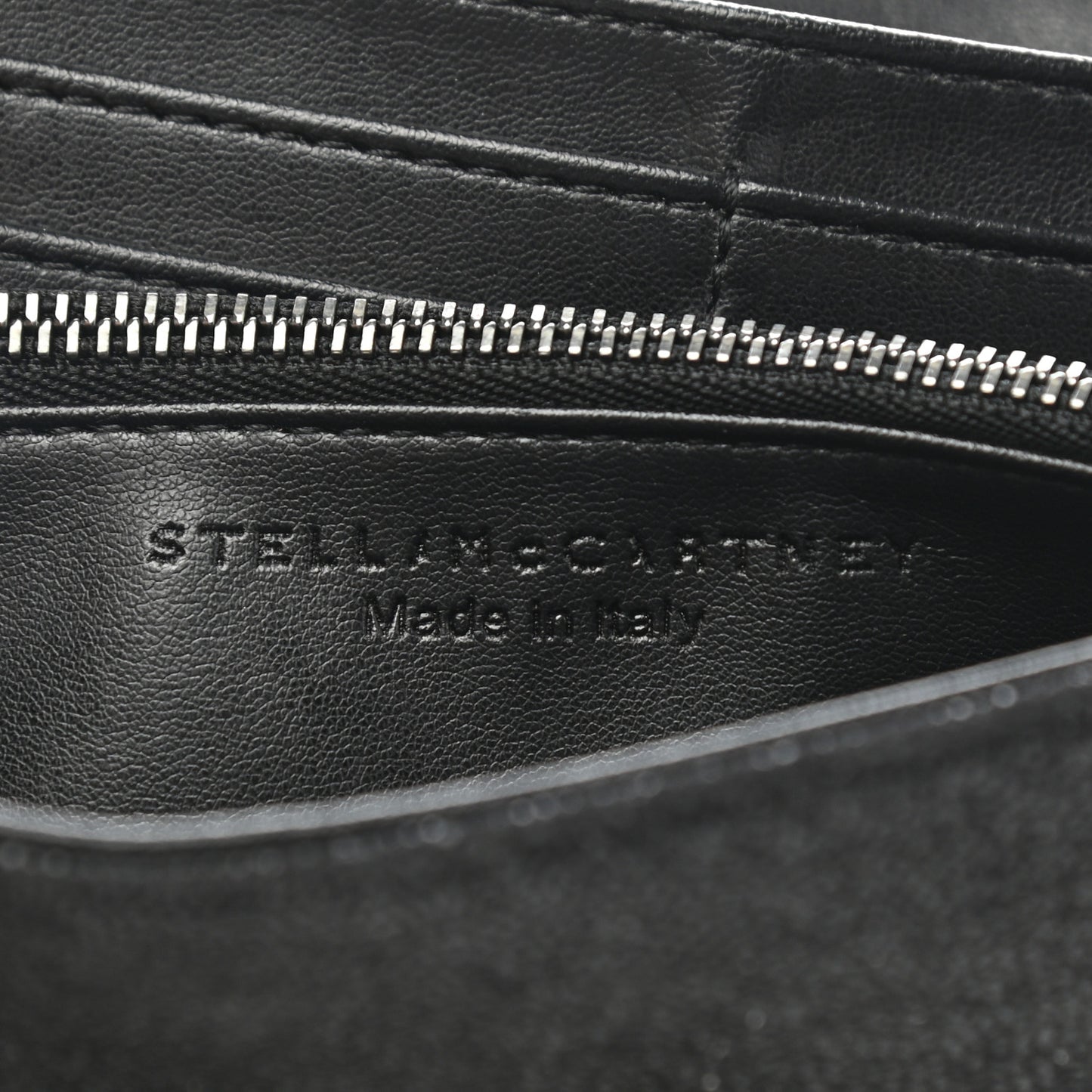 Shaggy Deer Falabella Flap Wallet Black