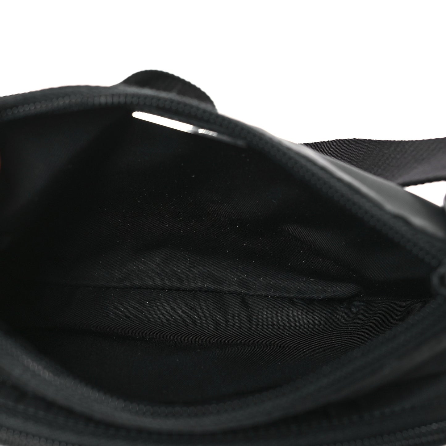 Re-Nylon Saffiano Belt Bag Black