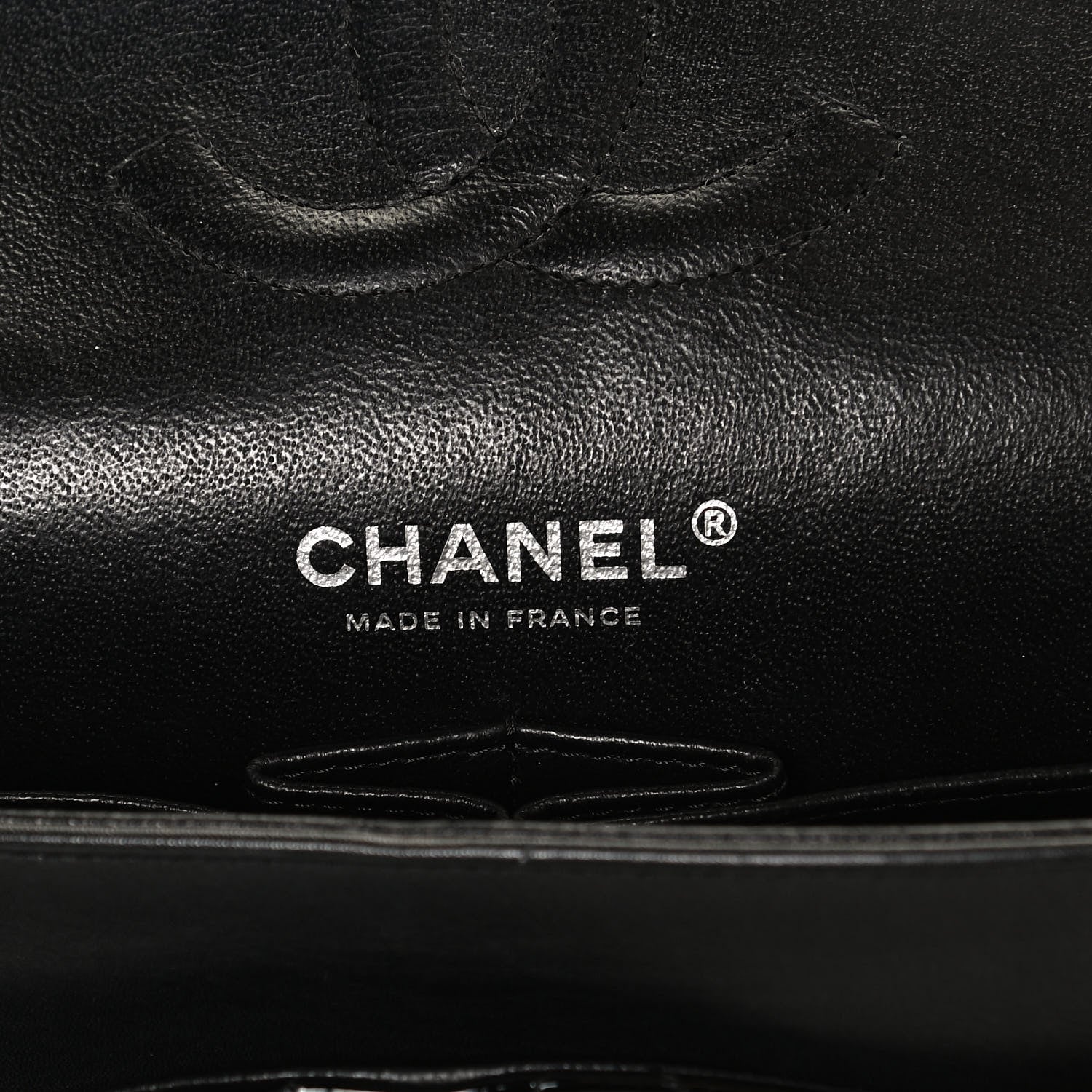 Chanel Patent Quilted Medium Double Flap Black 7 of 15