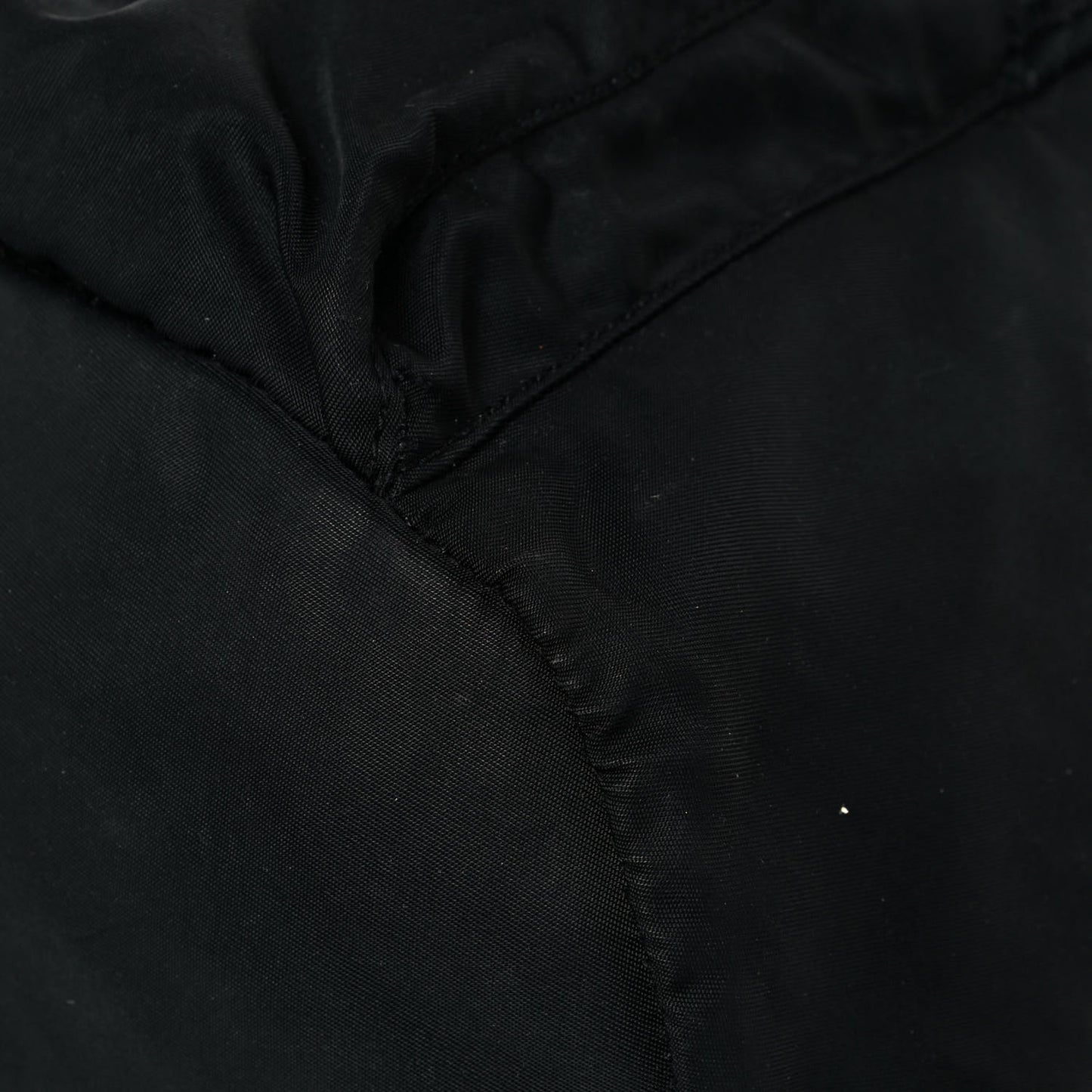 Nylon Vela Single Buckle Backpack Black