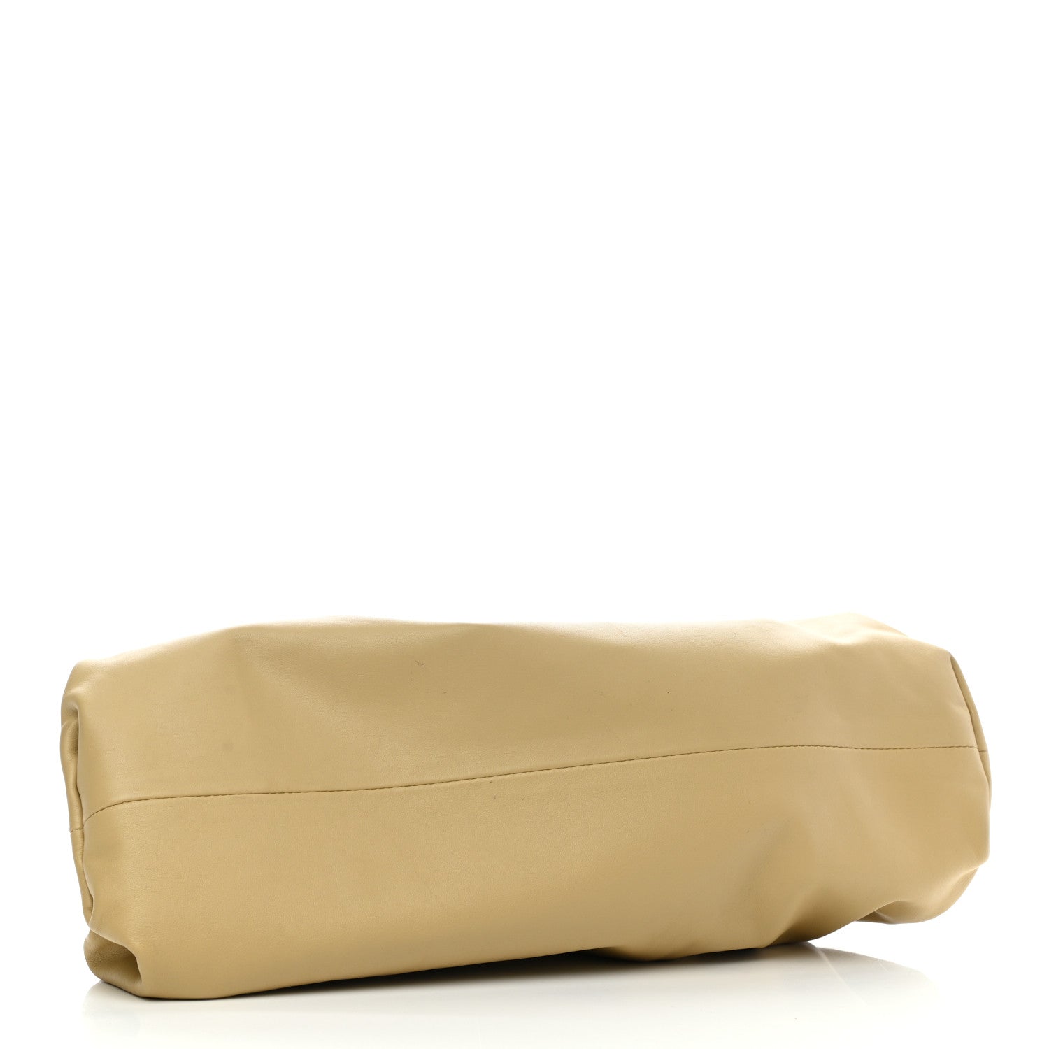 Bottega Veneta Smooth Butter Calf The Pouch Oversized Clutch Tapioca 4 of 10