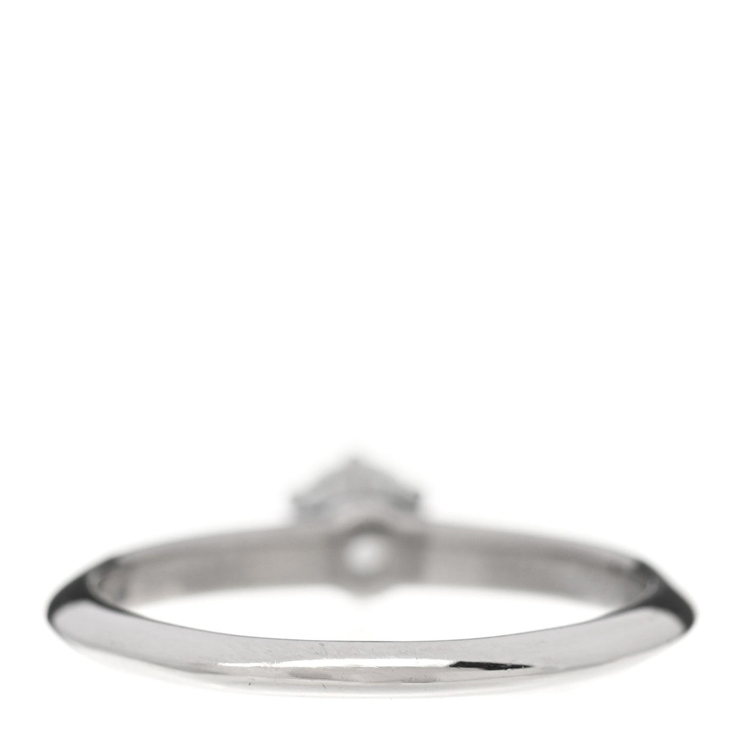 Platinum Diamond .30ct Solitaire Engagement Ring 49 5