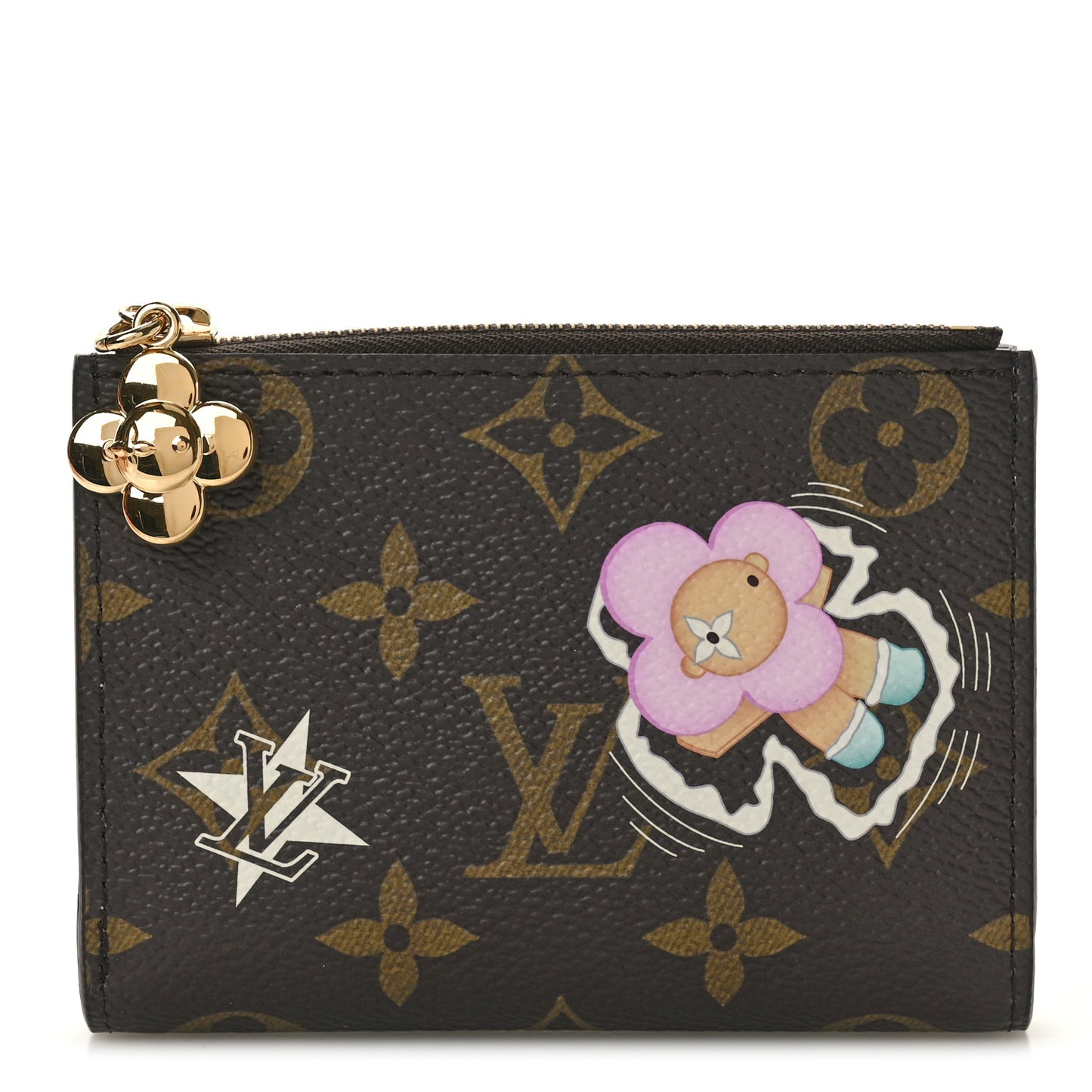 Monogram Snow Show Lisa Wallet Azur Frost