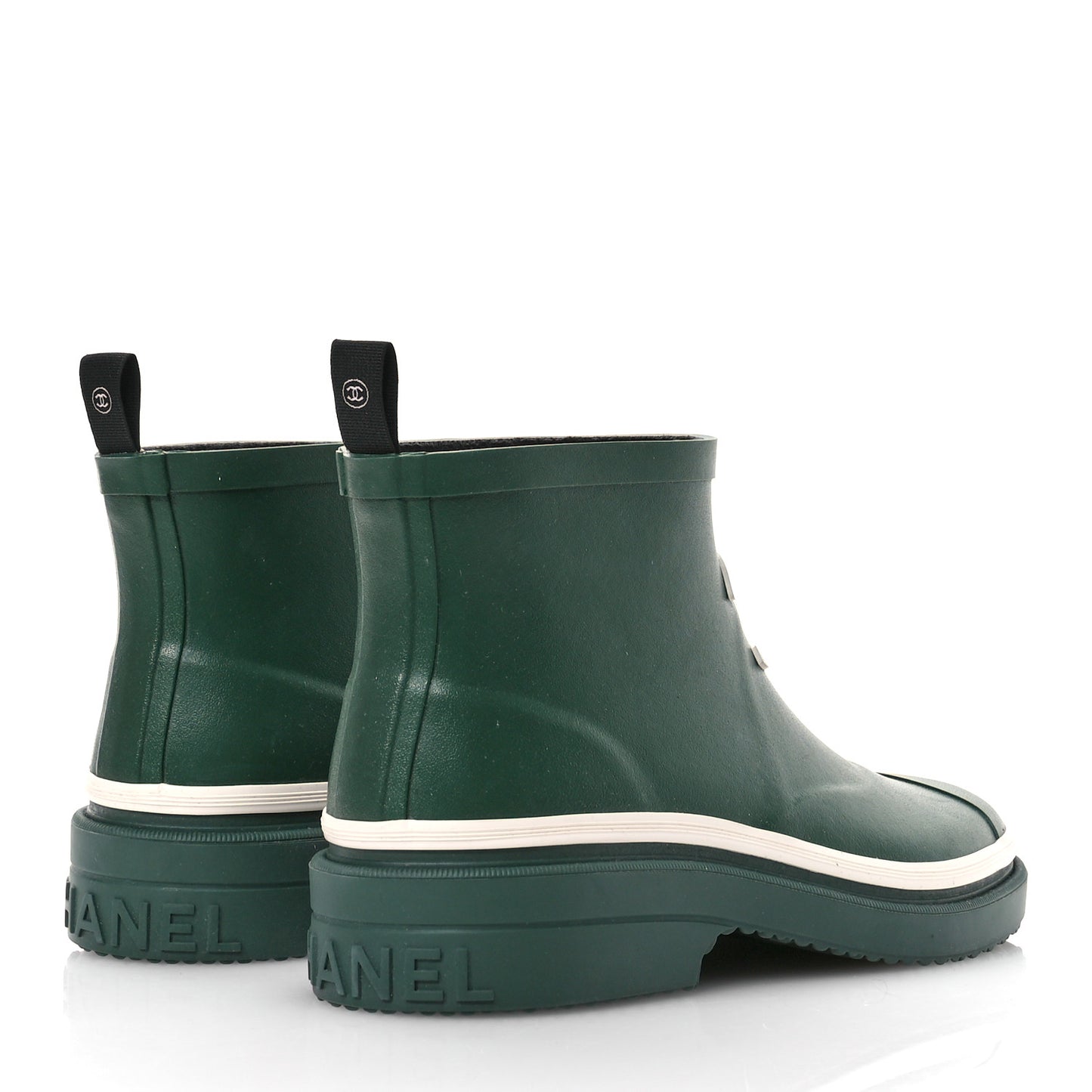 Rubber CC Short Rain Boots 38 Dark Green