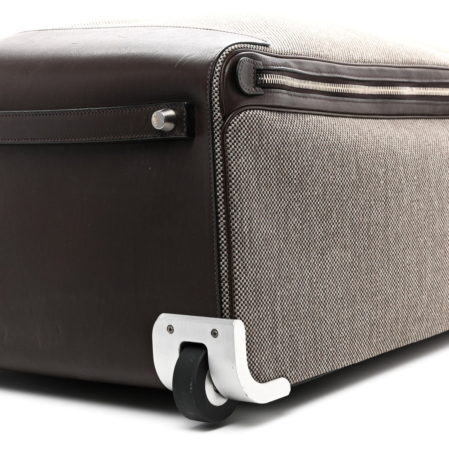 Toile Trousse Caleche Express Carry On Cabine Suitcase Graphite Etoupe