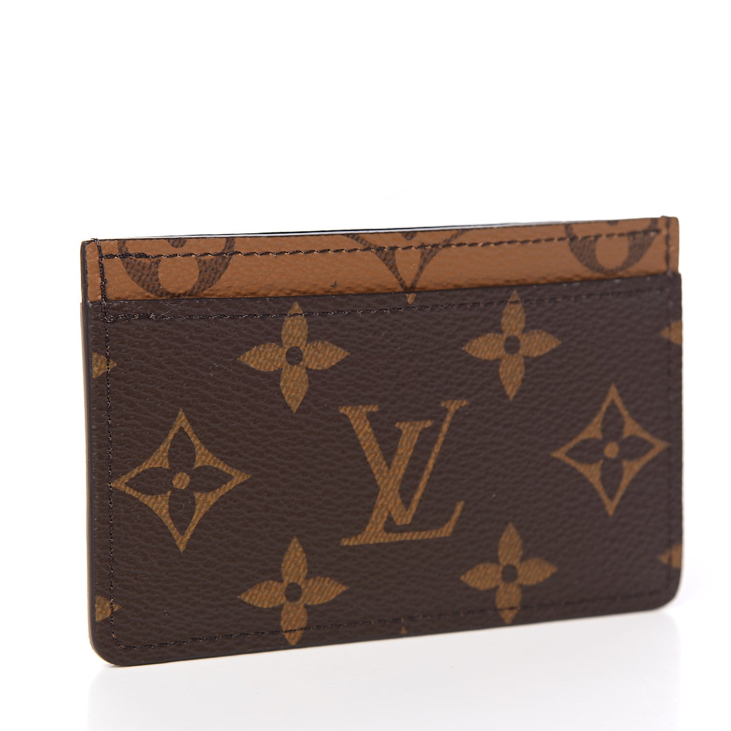 Reverse Monogram Card Holder