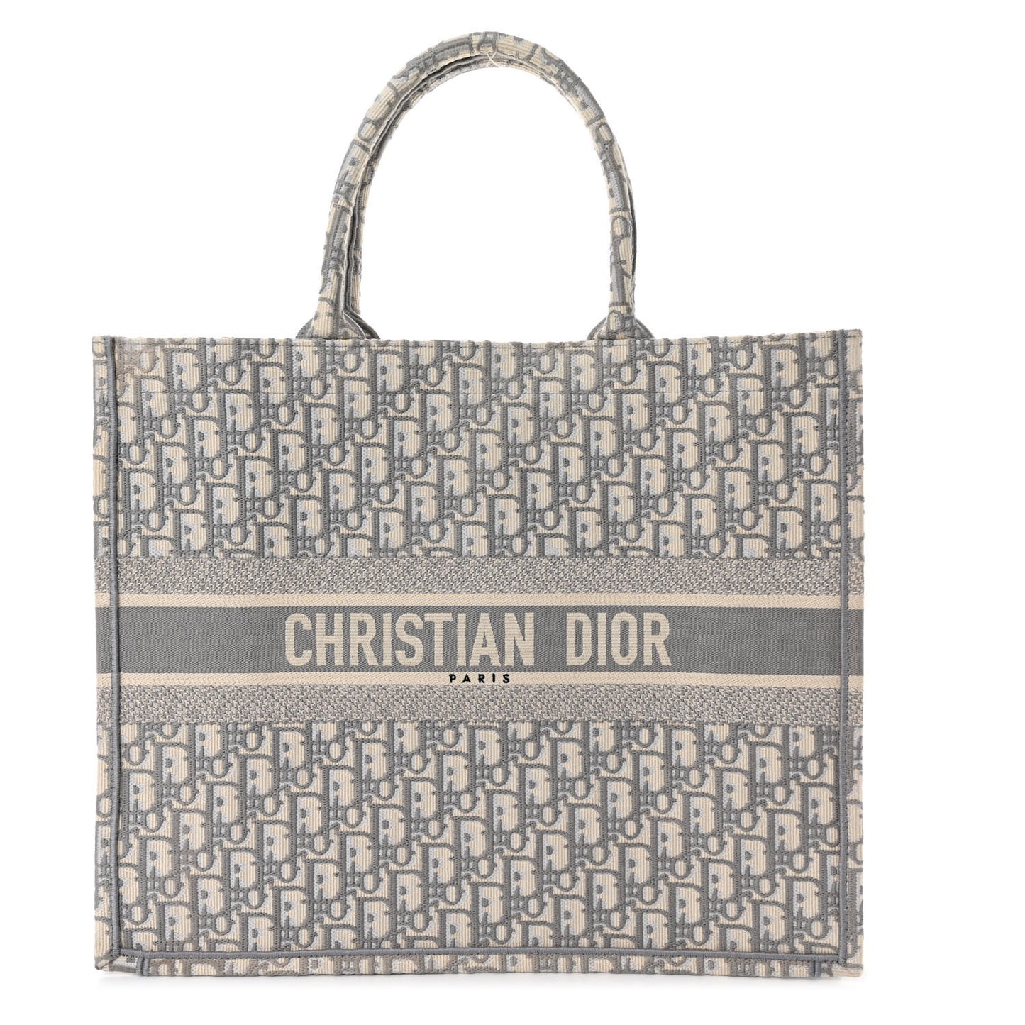Oblique Large Book Tote Grey