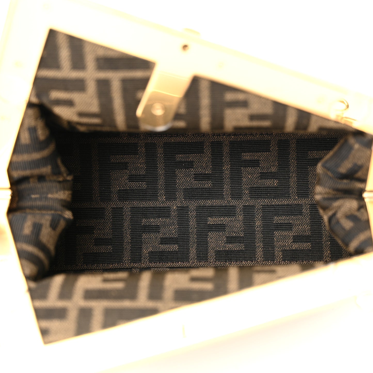 Shiny Nappa Small Fendi First Light Rose