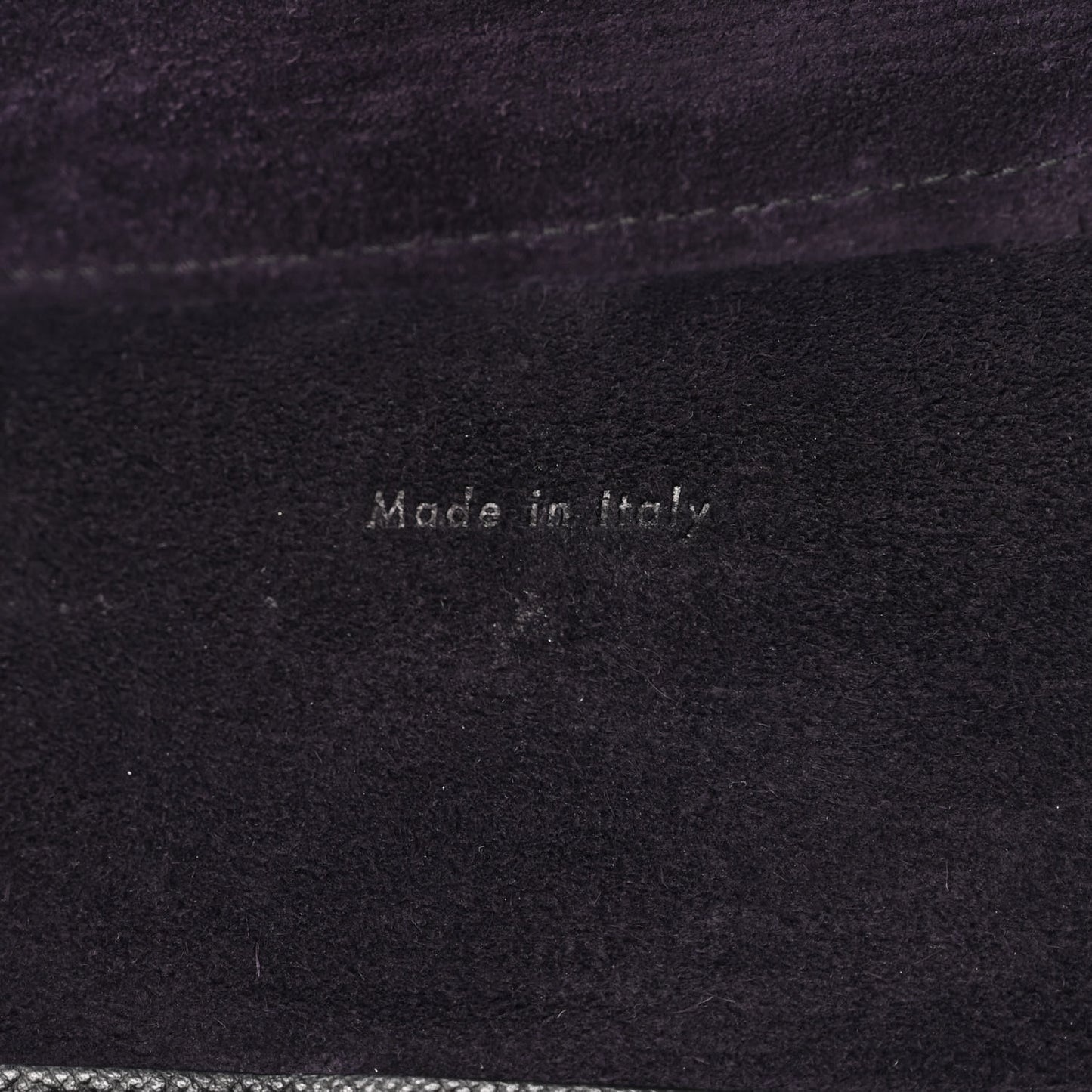 Grained Calfskin Small Belt Bag Black
