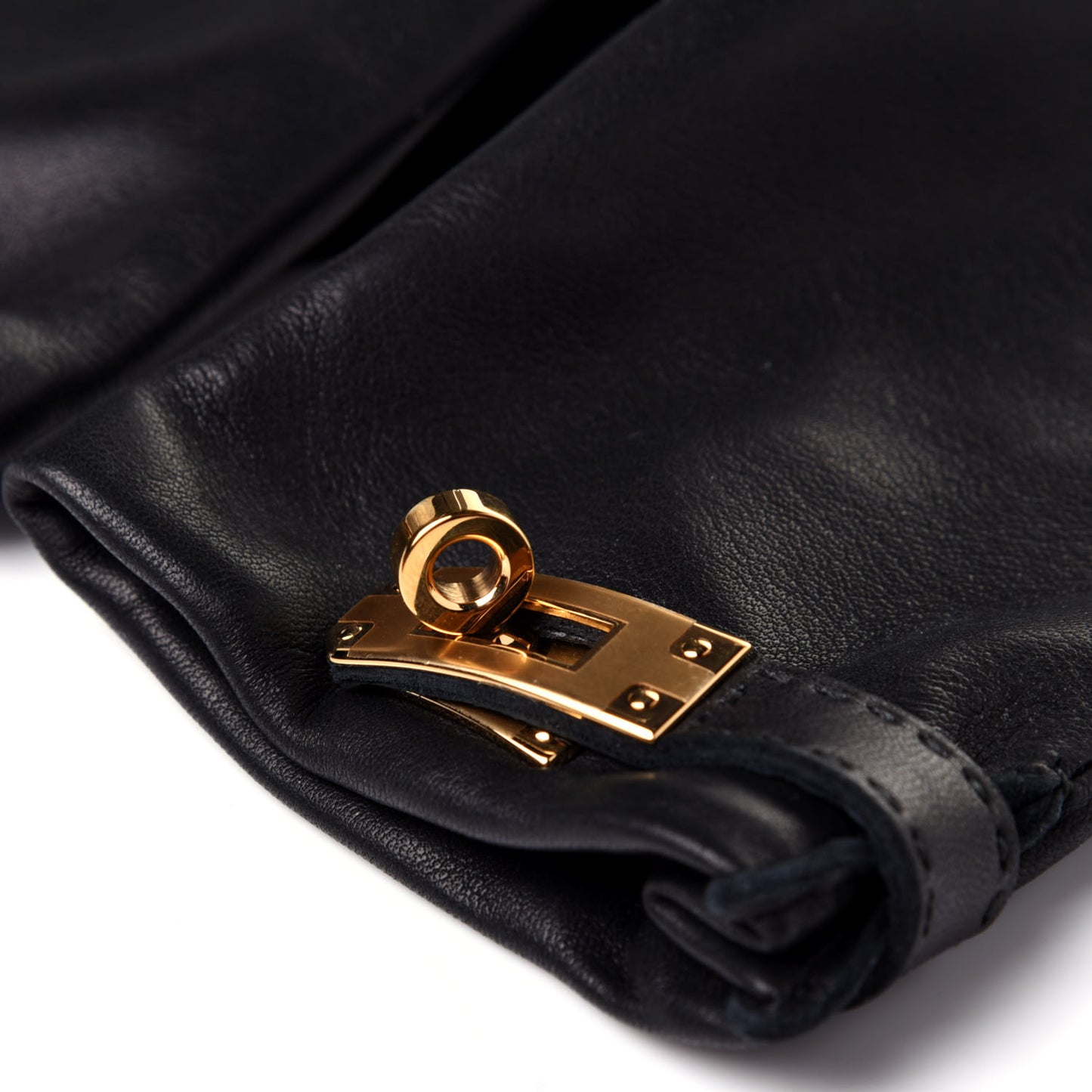 Lambskin Hommage Gloves 7 Black