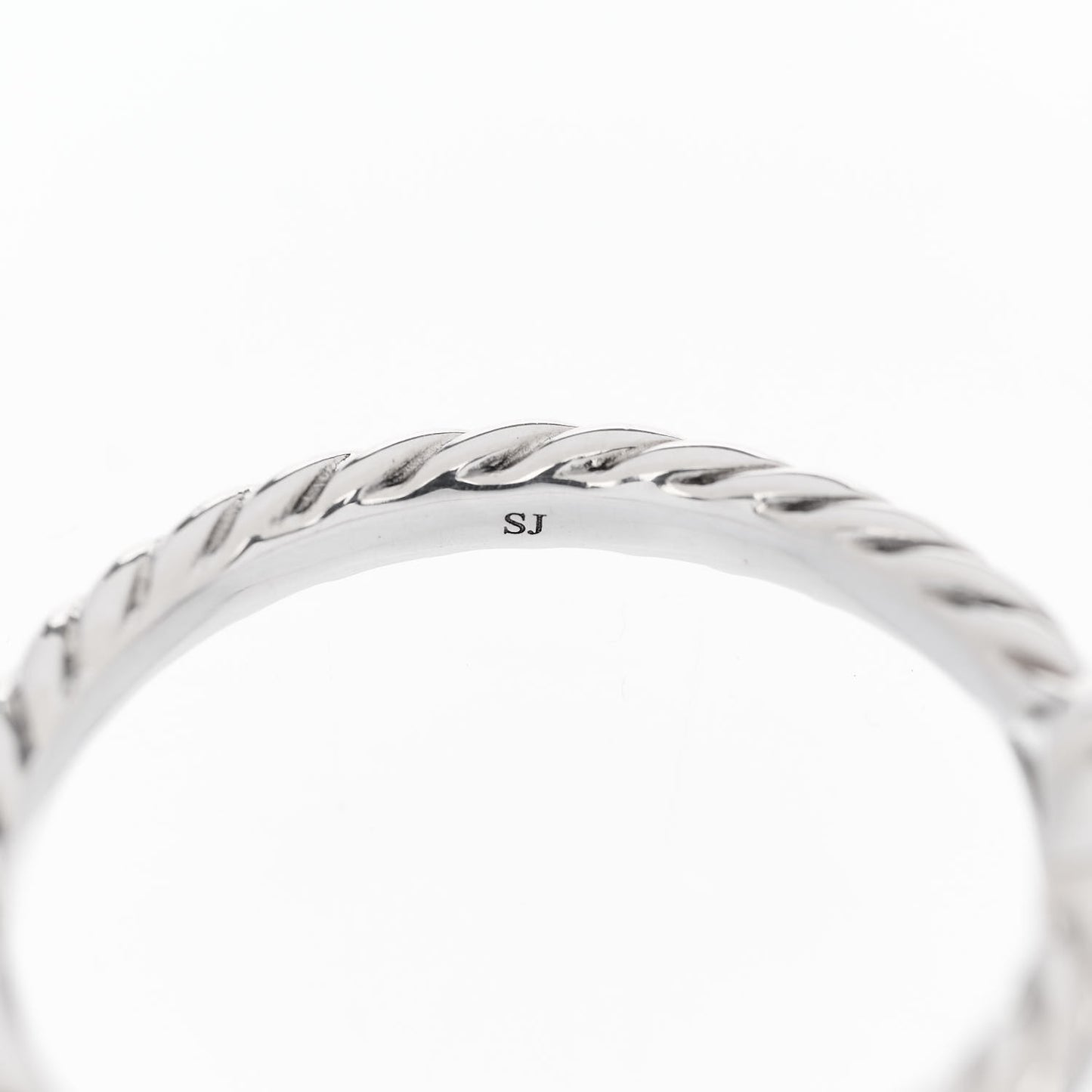 Sterling Silver Diamond Quatrefoil Ring 52 6