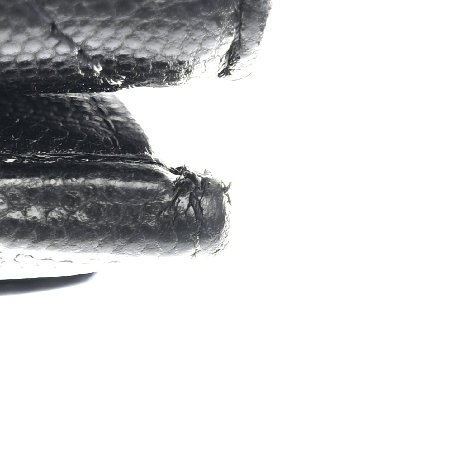 Caviar Quilted My Everything Small Flap Wallet Black