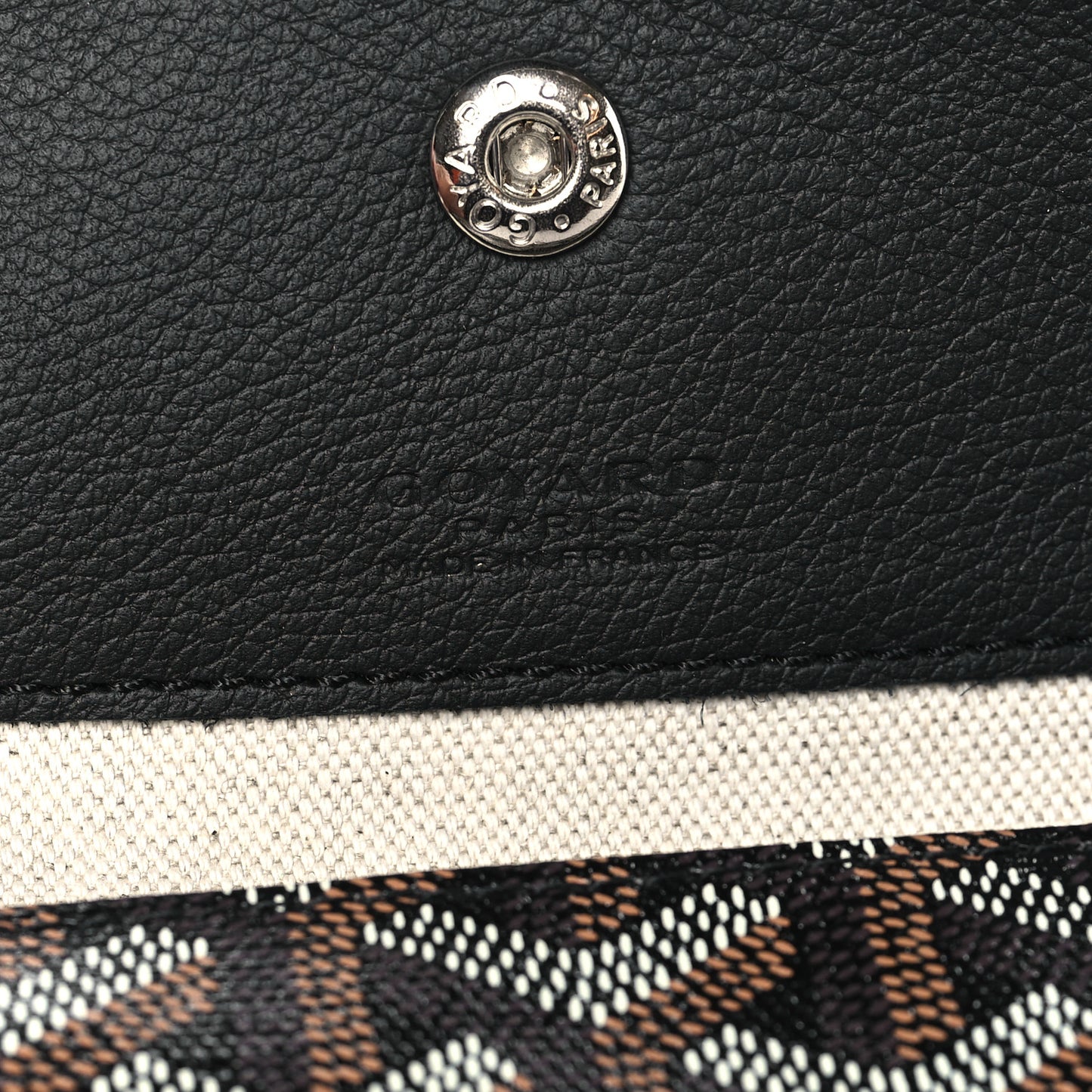 Goyardine Boheme Hobo Black