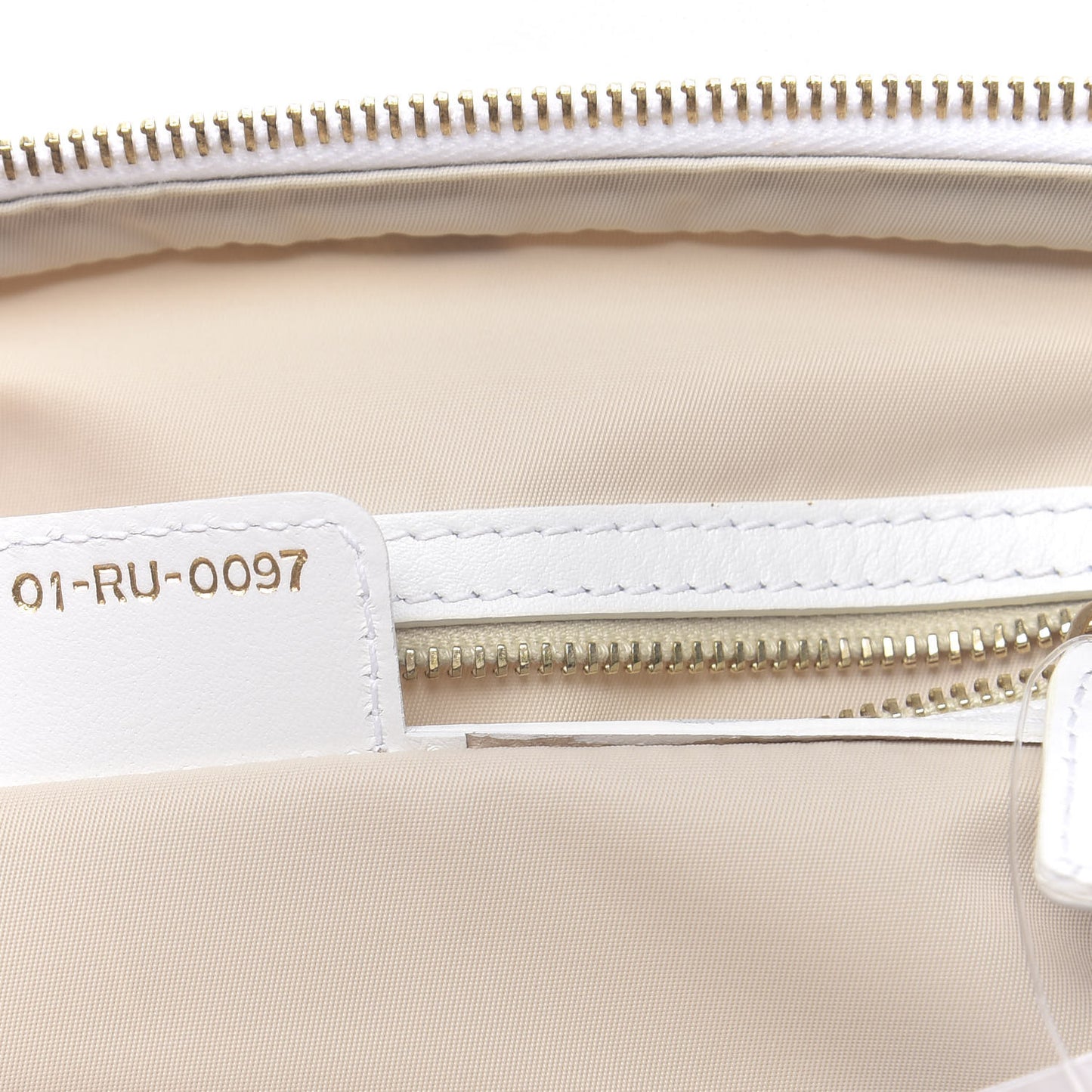 Monogram Large My Dior Frame Pocket Satchel White