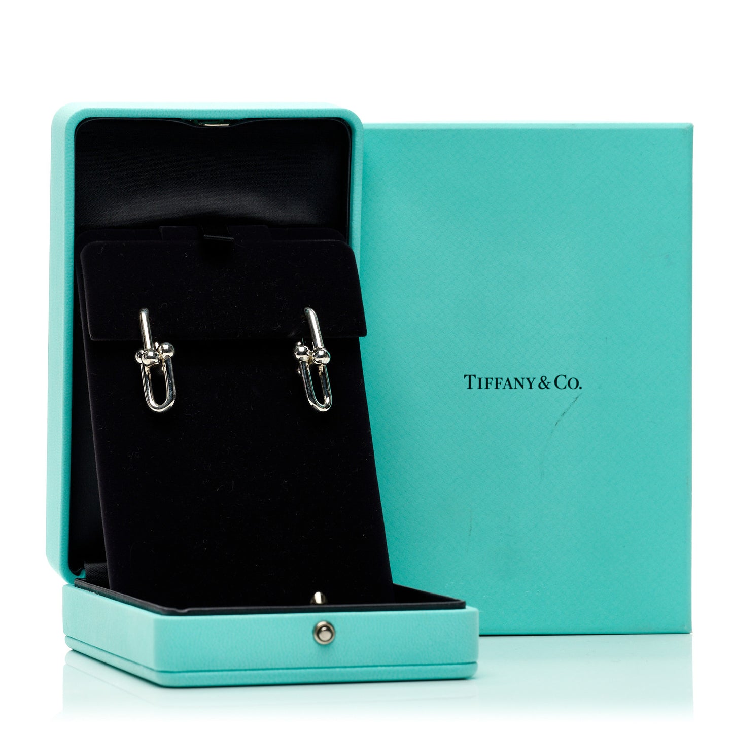 Sterling Silver Large HardWear Link Earrings