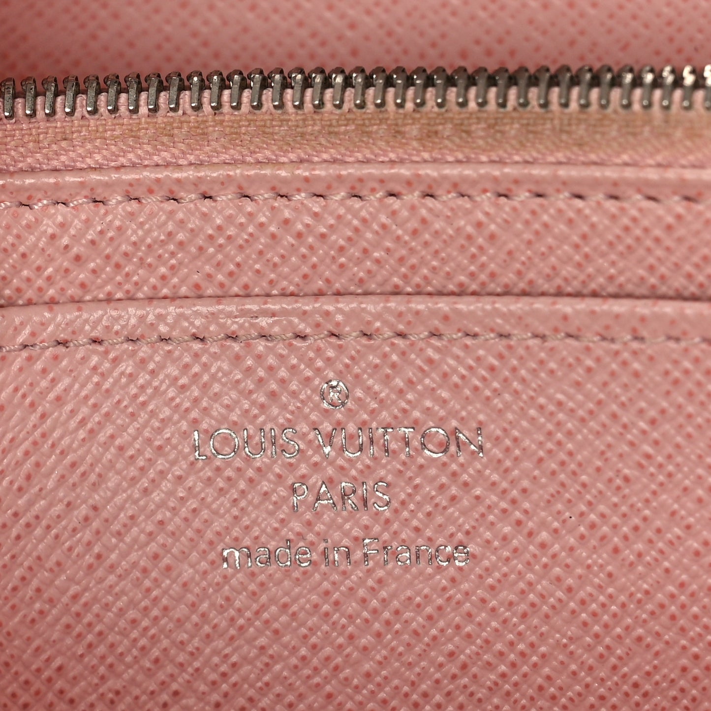 Epi Twist Wallet Rose Ballerine