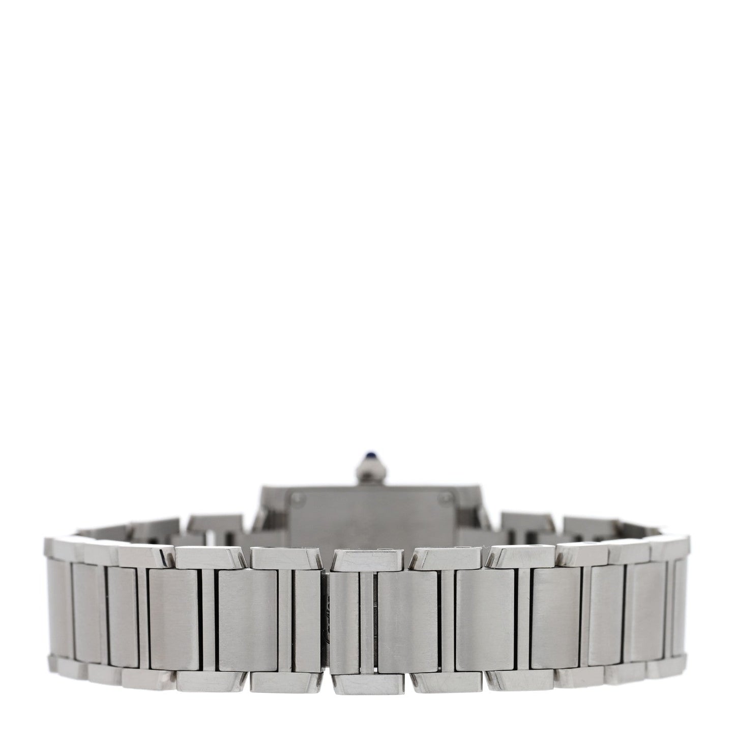 Stainless Steel 20mm Tank Francaise Quartz Watch