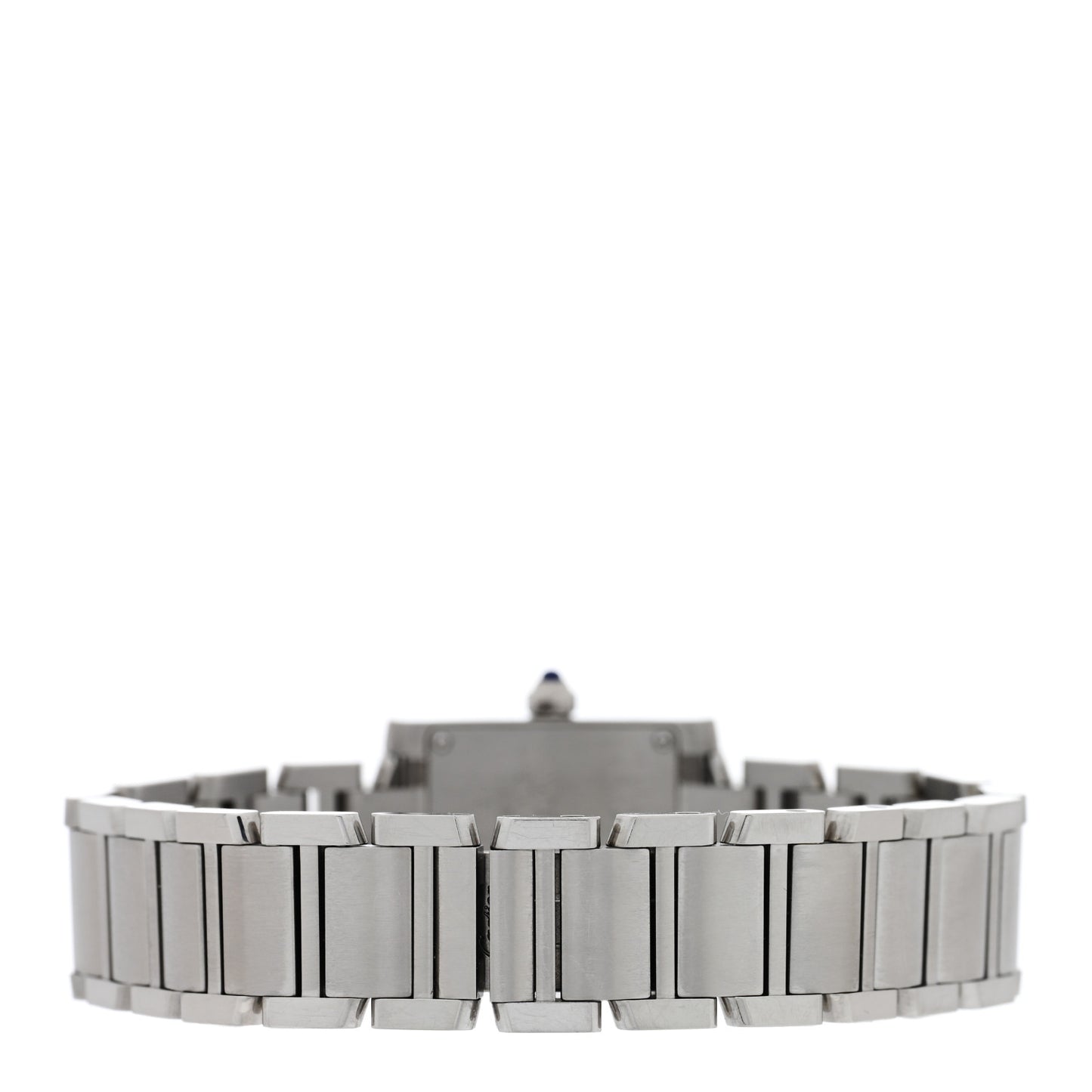 Stainless Steel 20mm Tank Francaise Quartz Watch